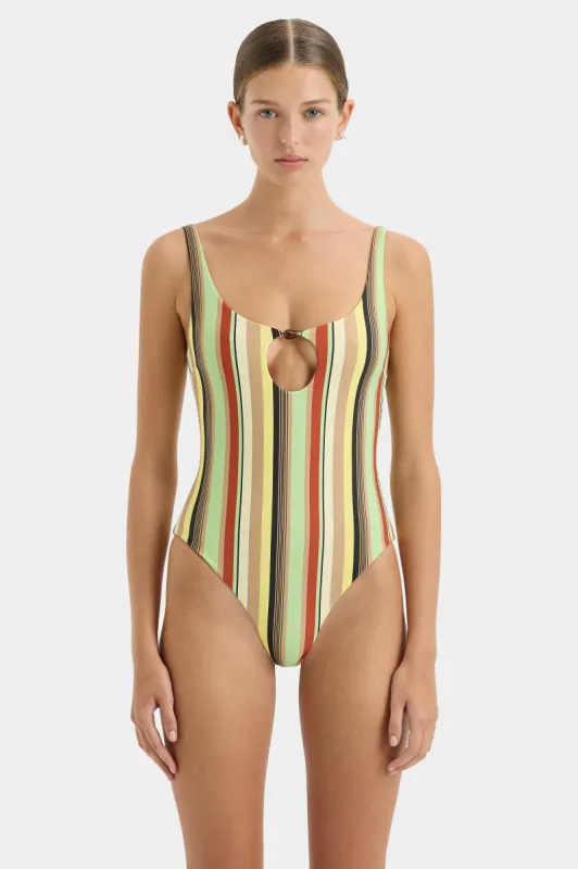 Poolside Beaded One Piece sold by SIR the label