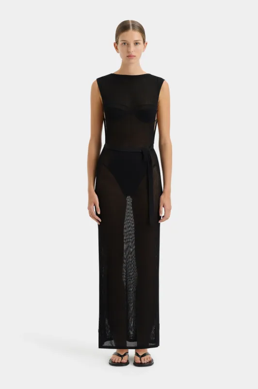 Coastline Tie Dress sold by SIR the label