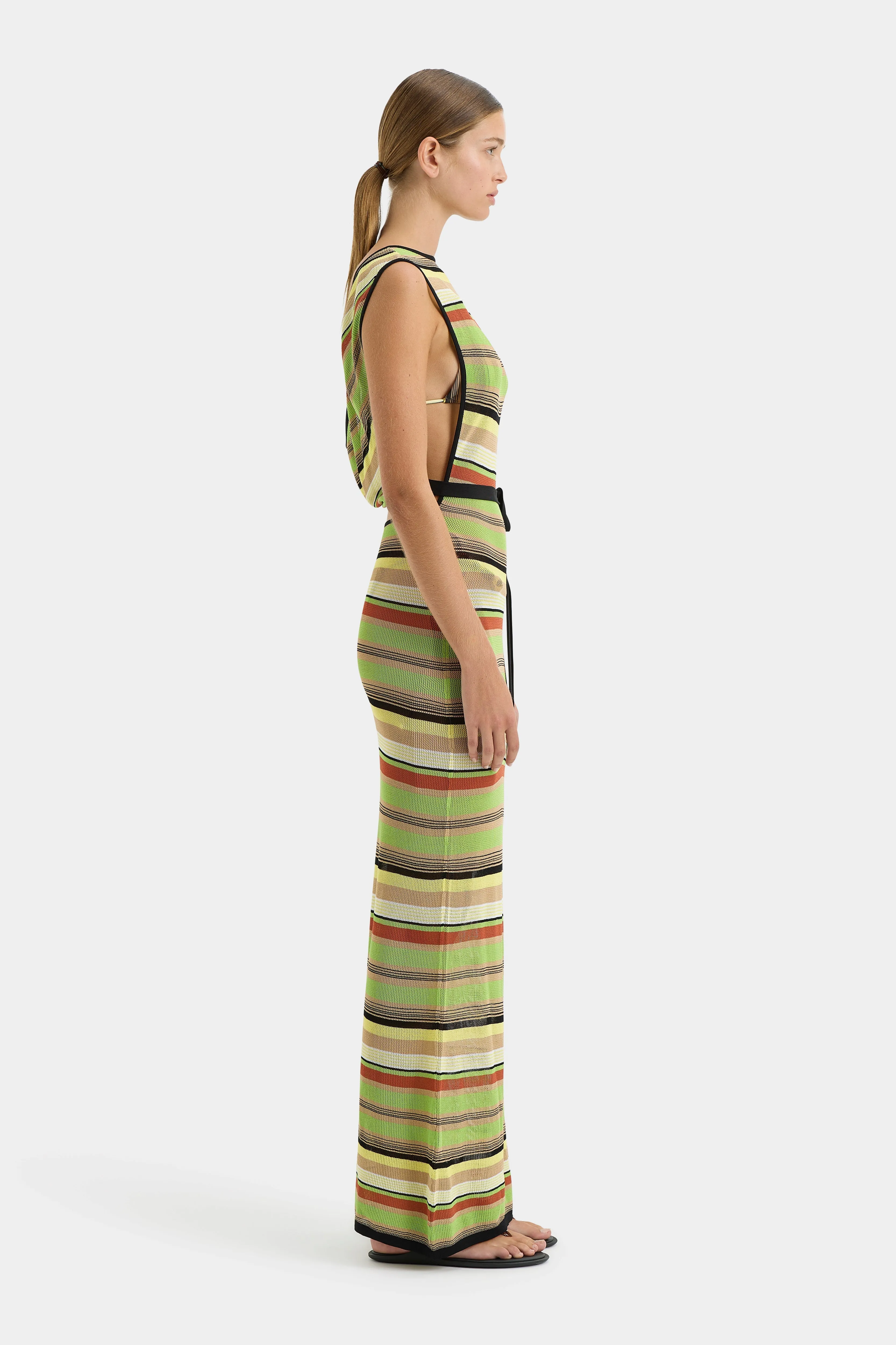 Coastline Tie Dress sold by SIR the label product image thumbnail 3