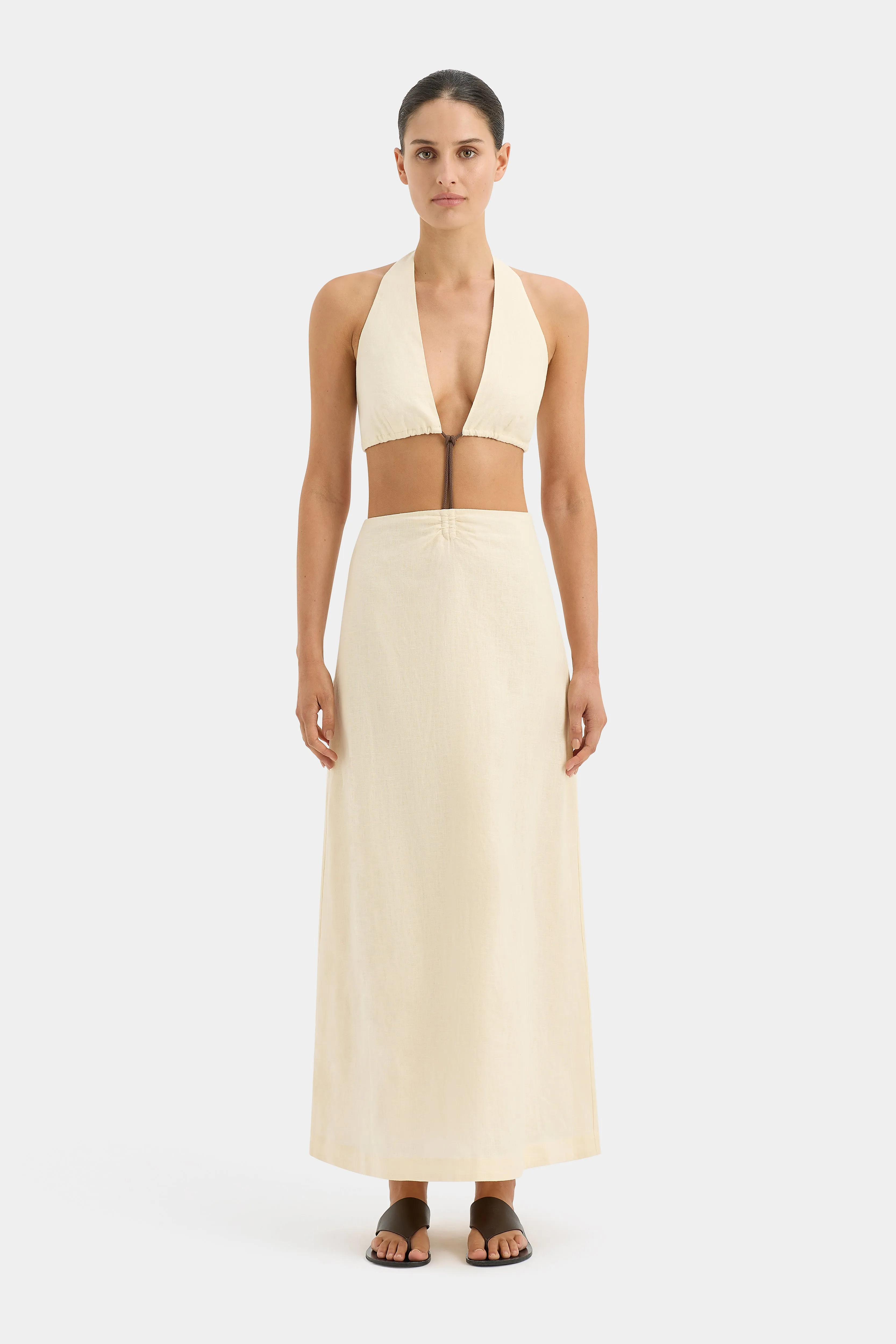 Josefina Corded Cut Out Dress sold by SIR the label