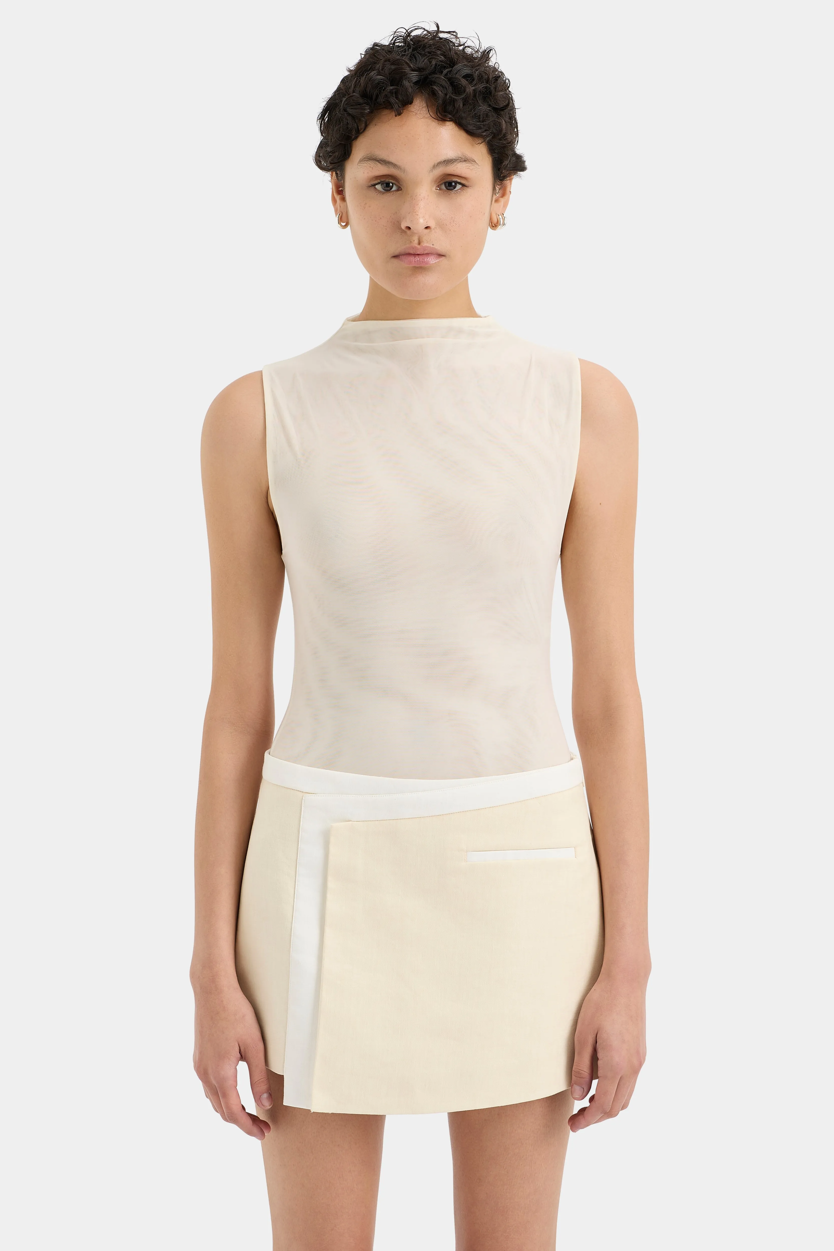 Dune Mini Skirt sold by SIR the label product image thumbnail 3