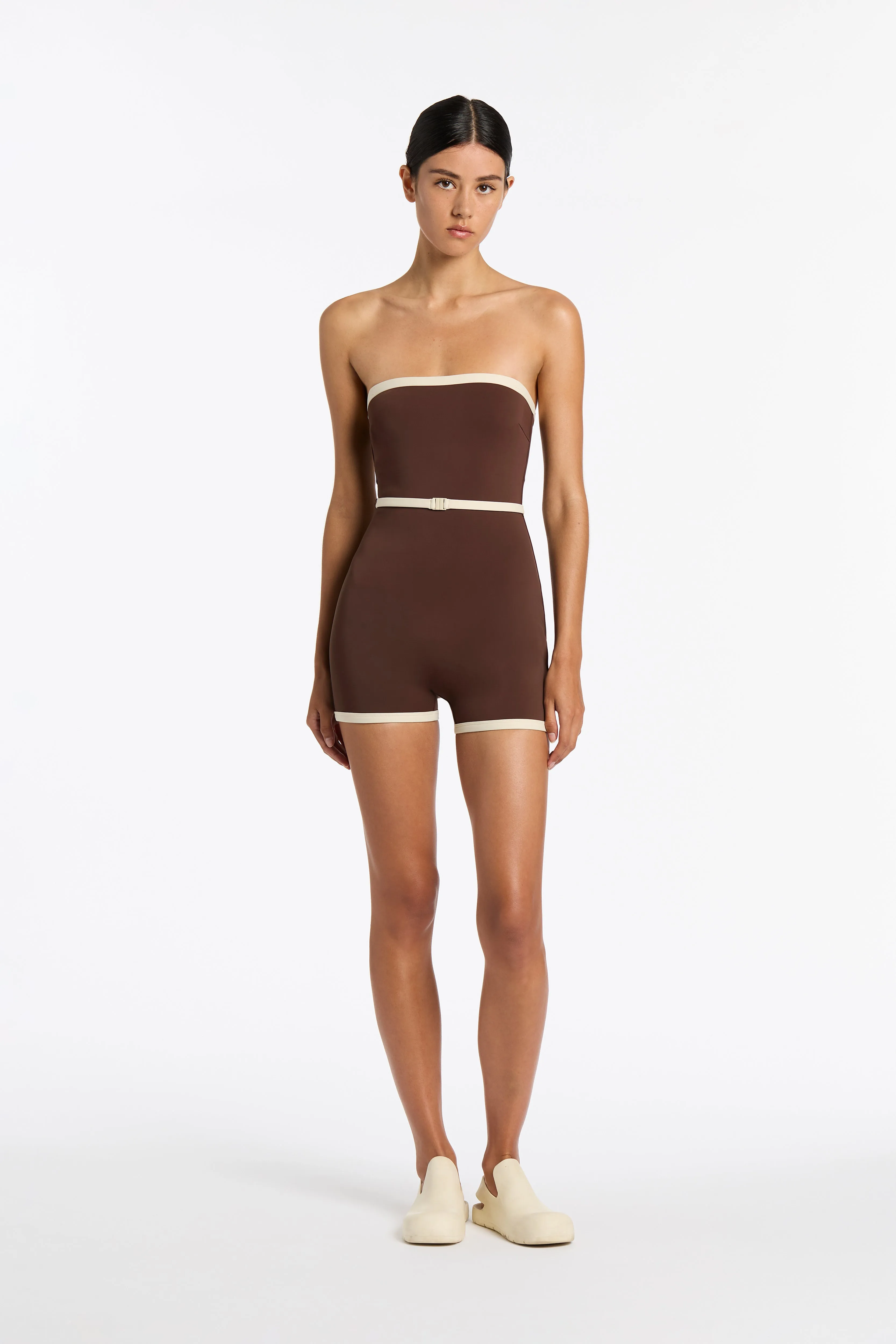 Jeanne Belted One Piece sold by SIR the label