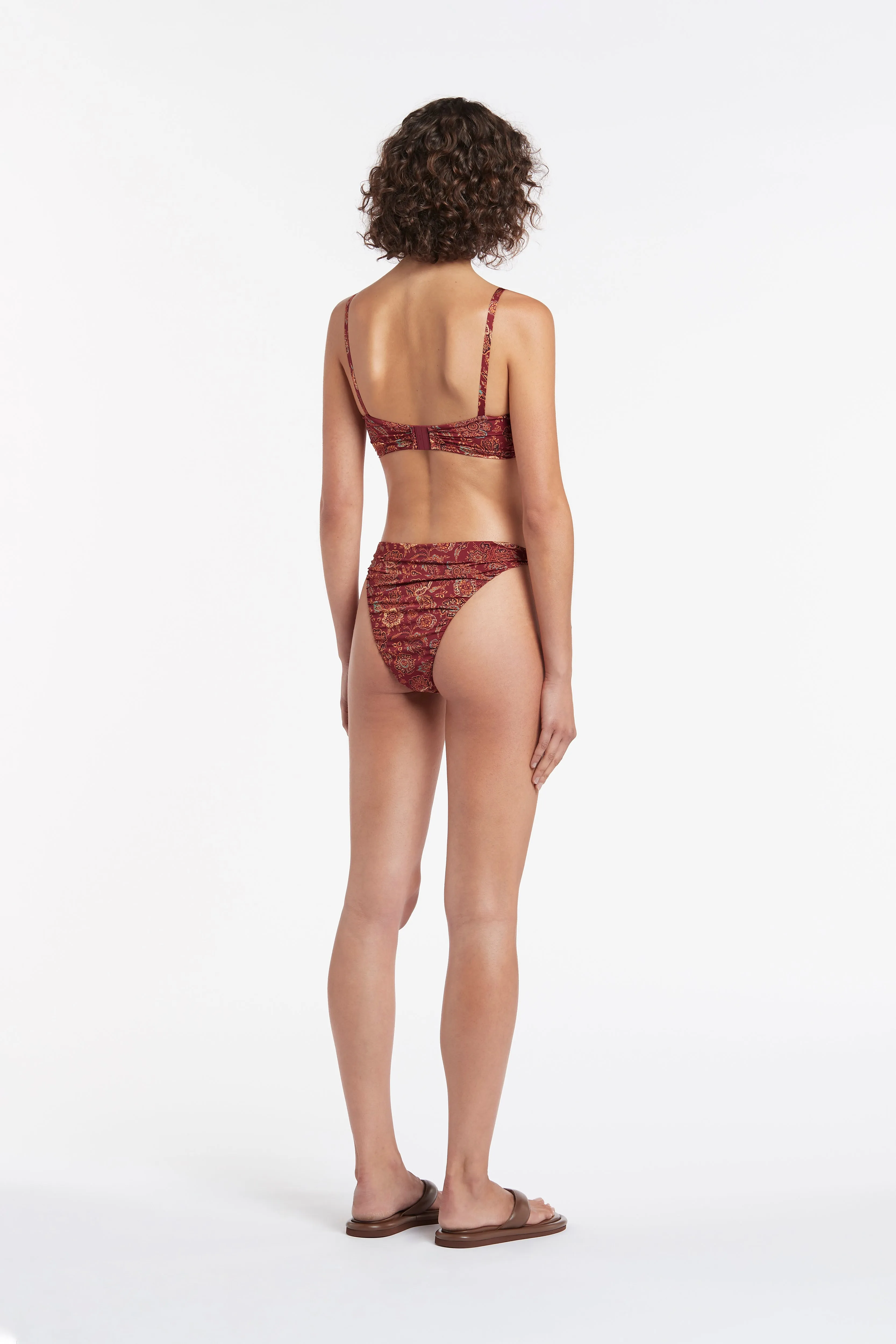 Idalia Ruched Brief sold by SIR the label product image thumbnail 2