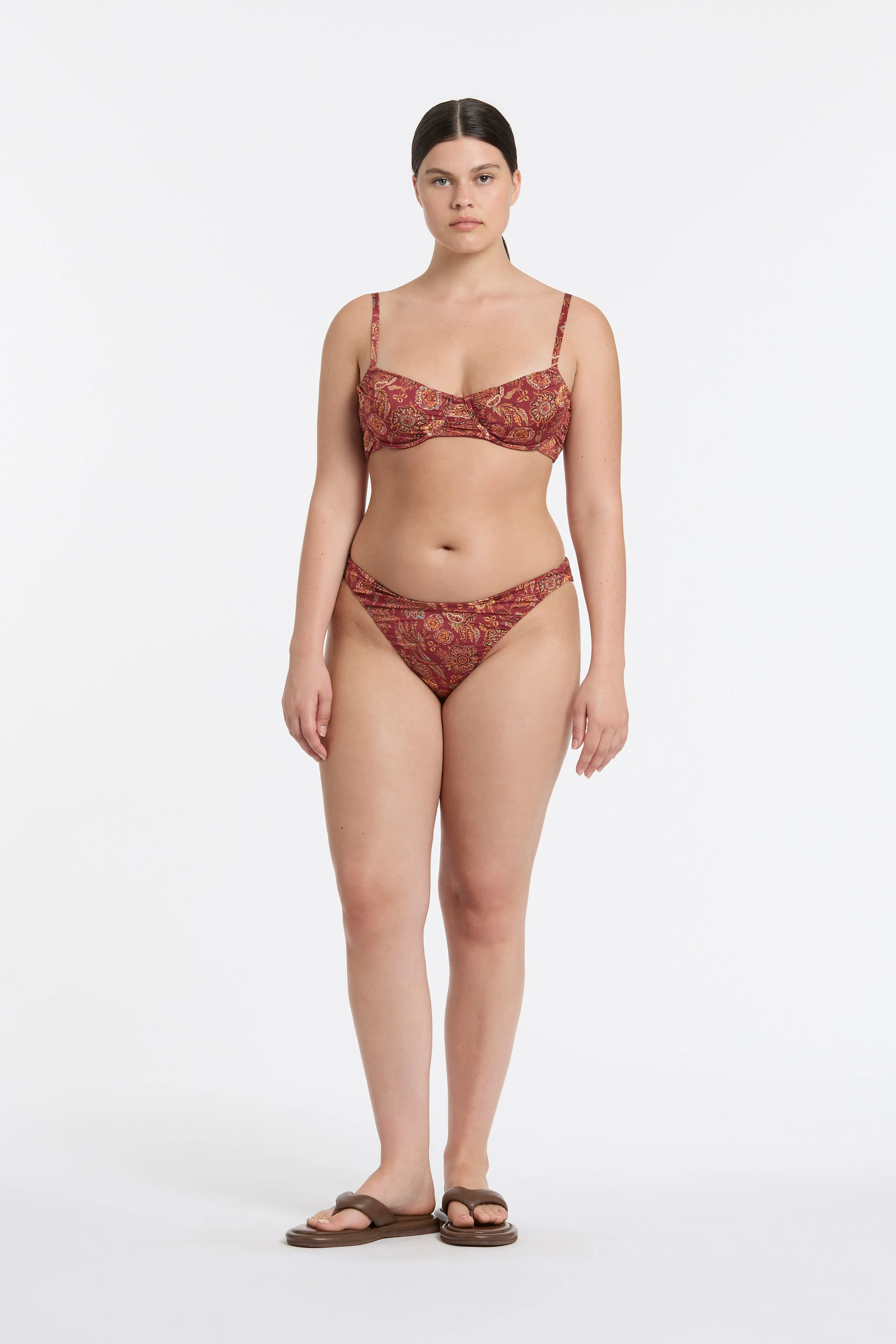 Idalia Ruched Balconette sold by SIR the label product image thumbnail 5