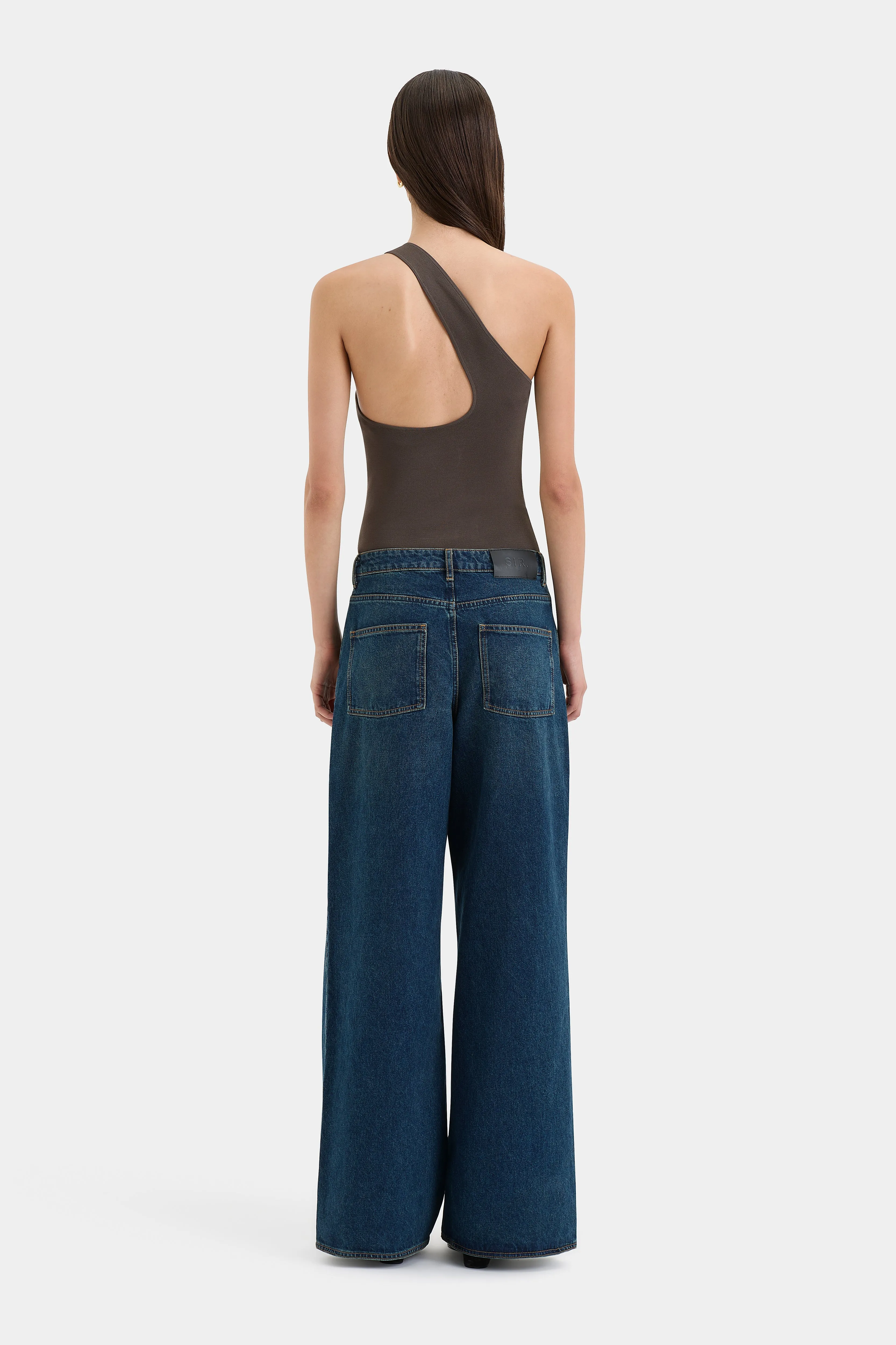 Zinnia One Shoulder Top sold by SIR the label product image thumbnail 4