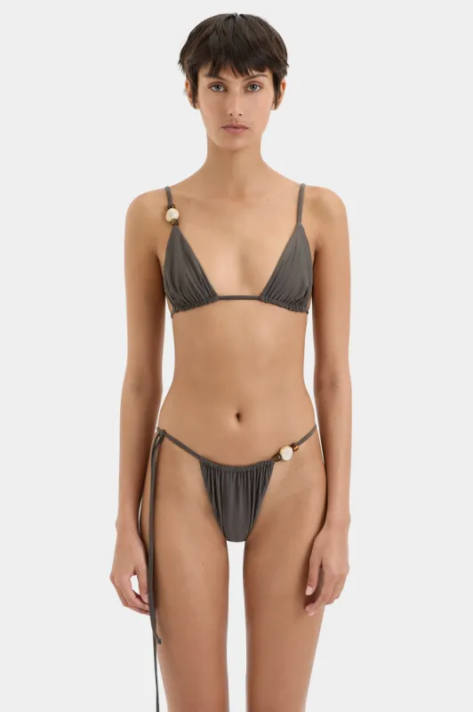 Jeanne Beaded String Triangle Top sold by SIR the label