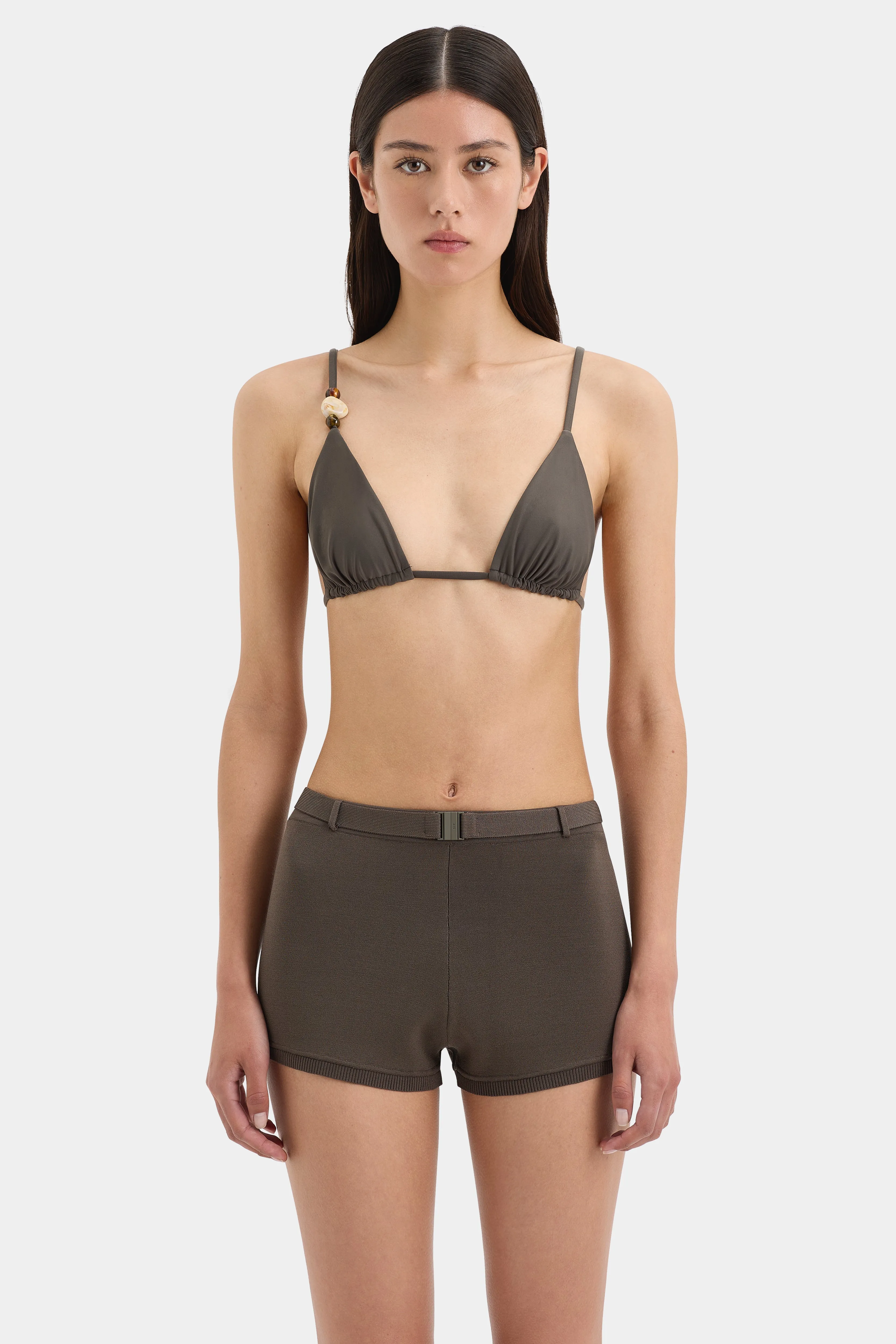 Zinnia Belted Short sold by SIR the label