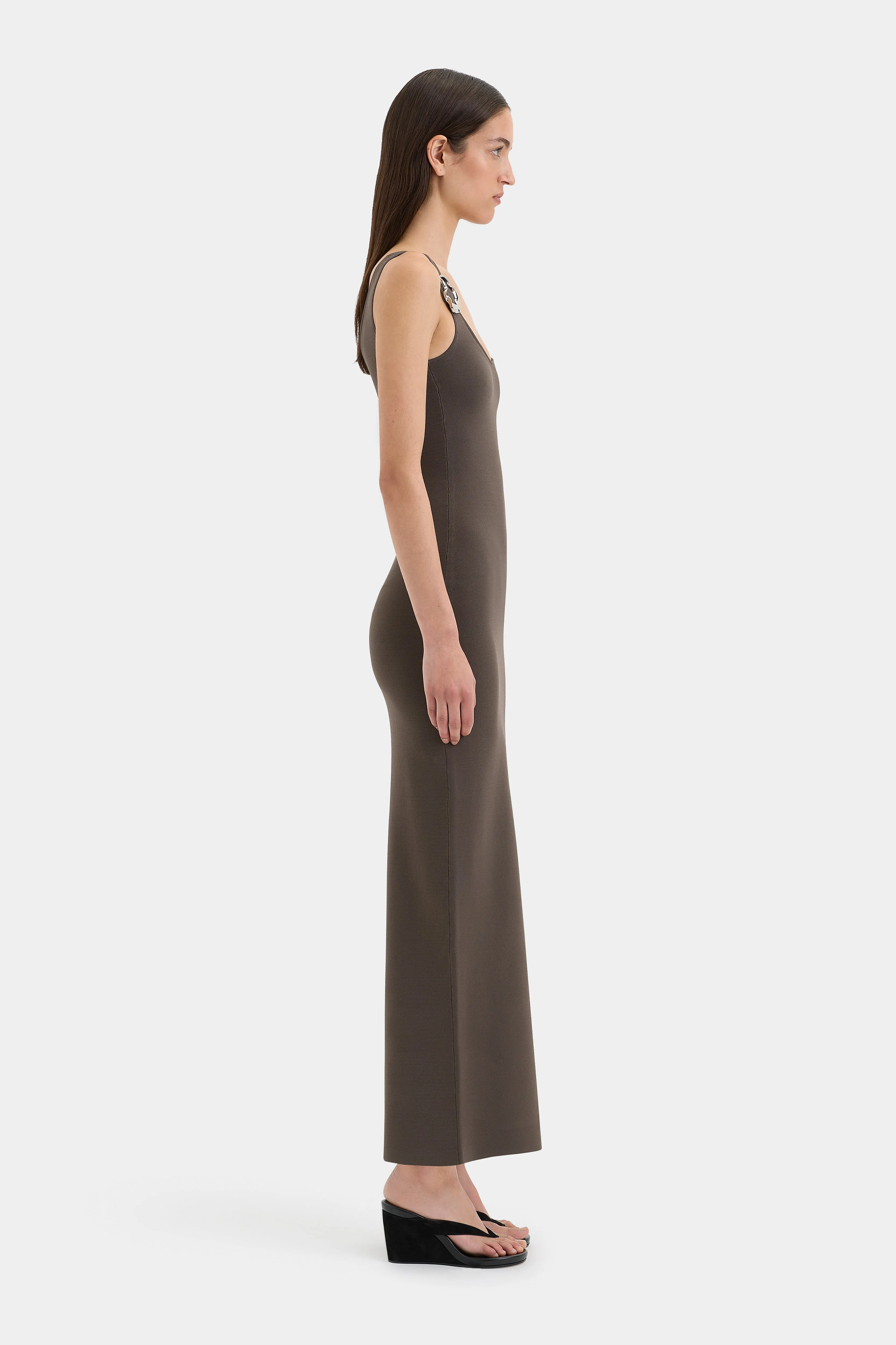 Zinnia One Shoulder Dress sold by SIR the label product image thumbnail 4