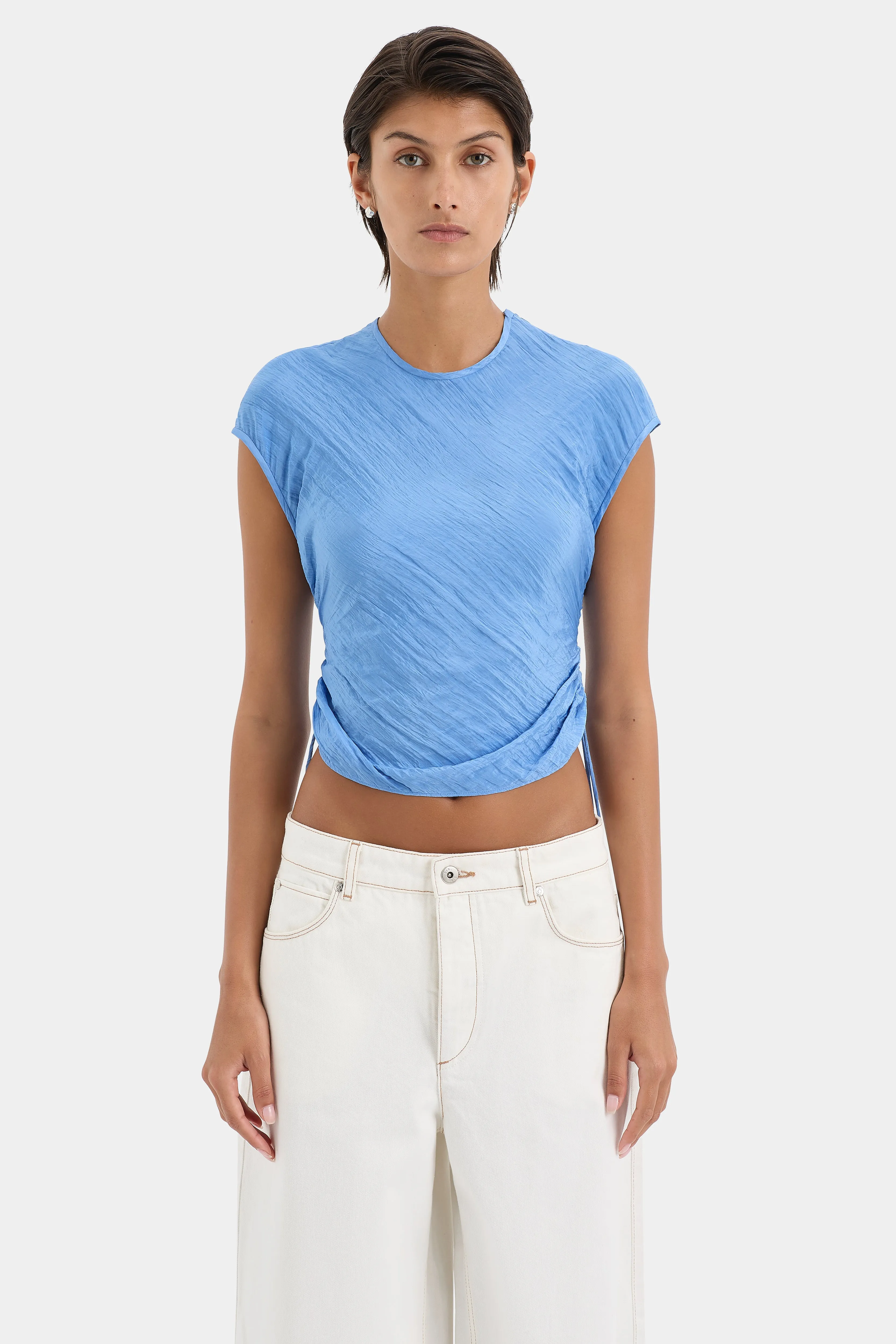 Ligera Gathered Top sold by SIR the label