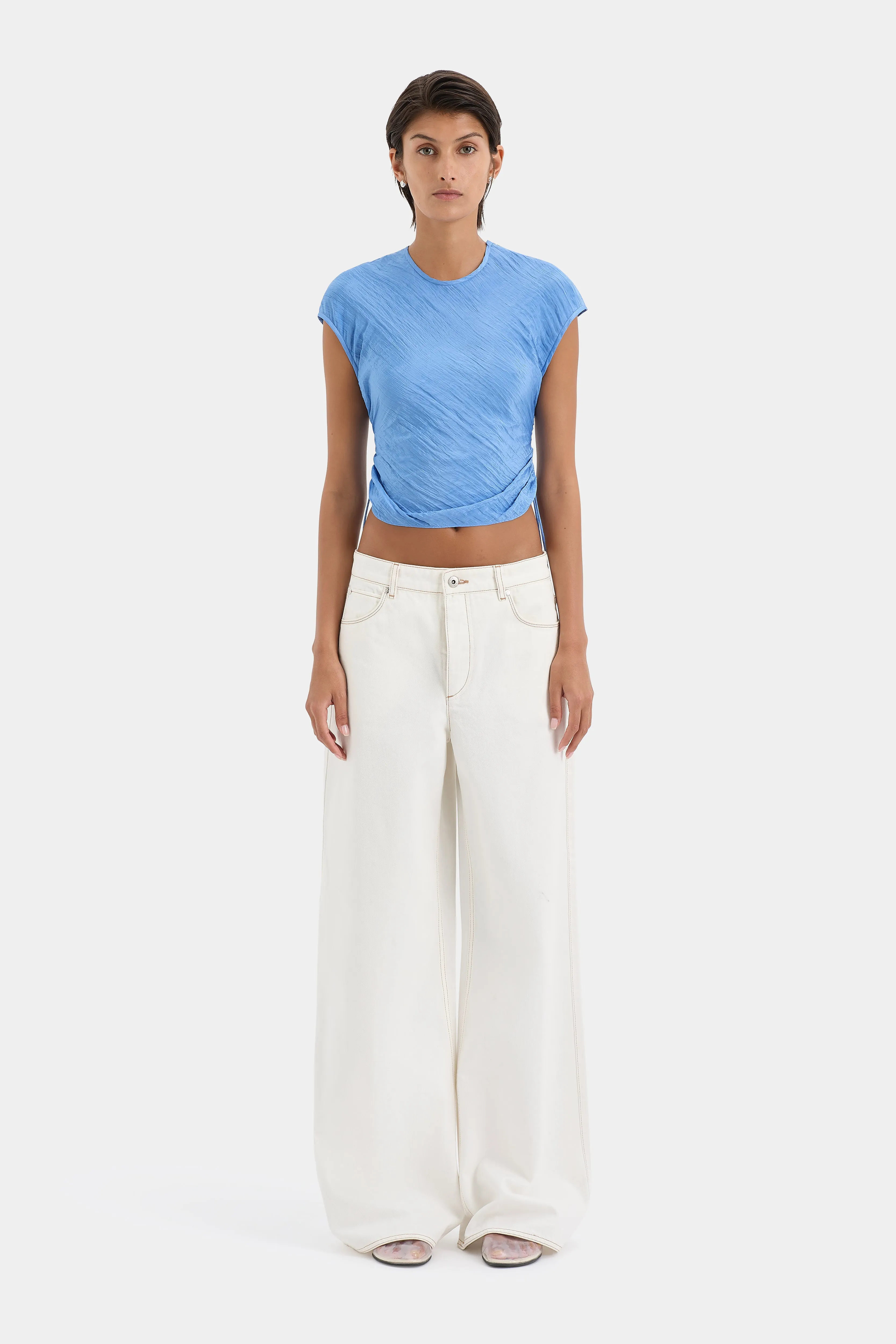 Ligera Gathered Top sold by SIR the label product image thumbnail 2