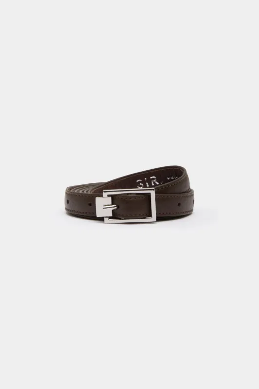 Classic Leather Wrap Belt sold by SIR the label