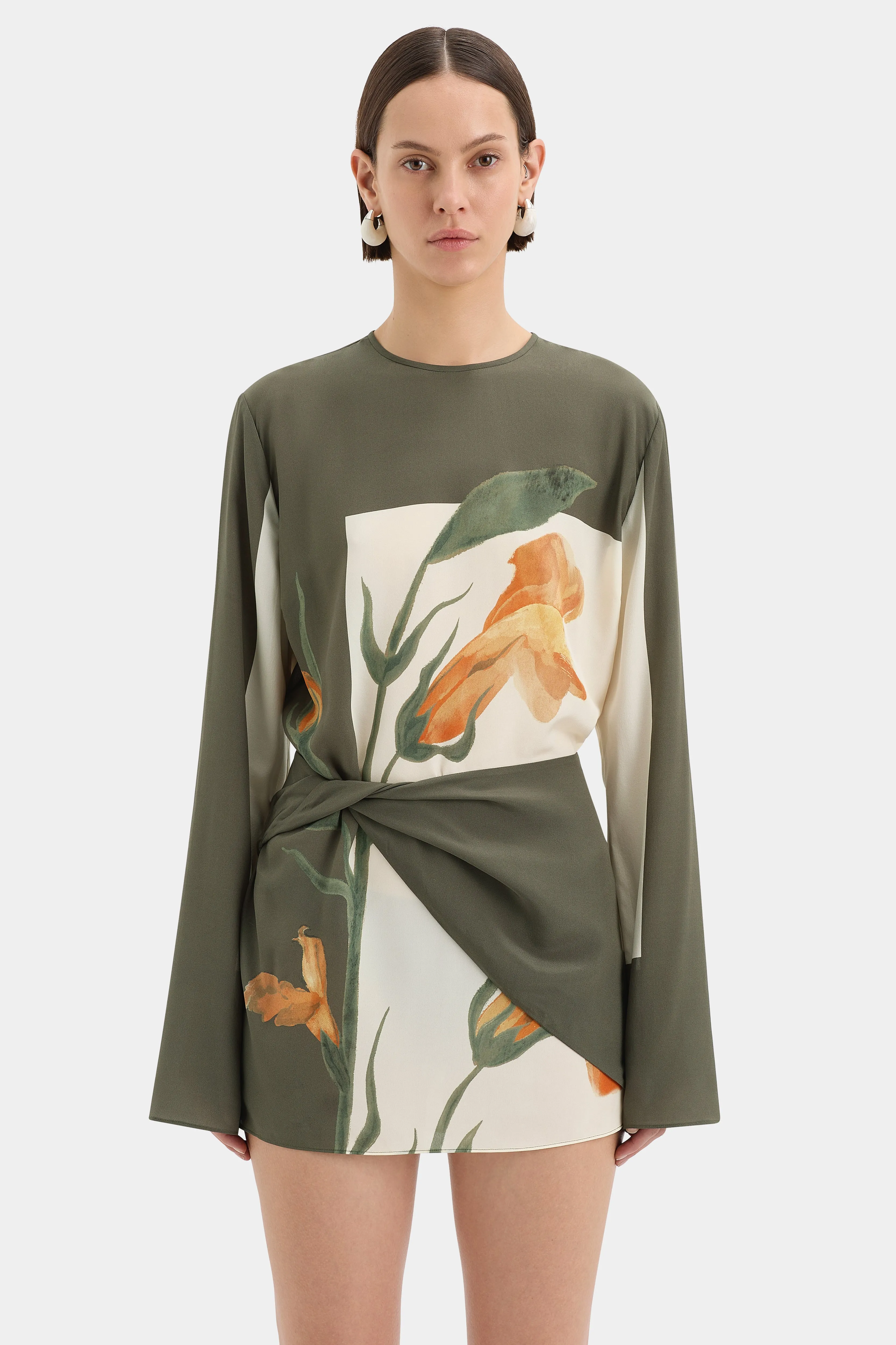 Constance Twist Mini Dress sold by SIR the label product image thumbnail 4