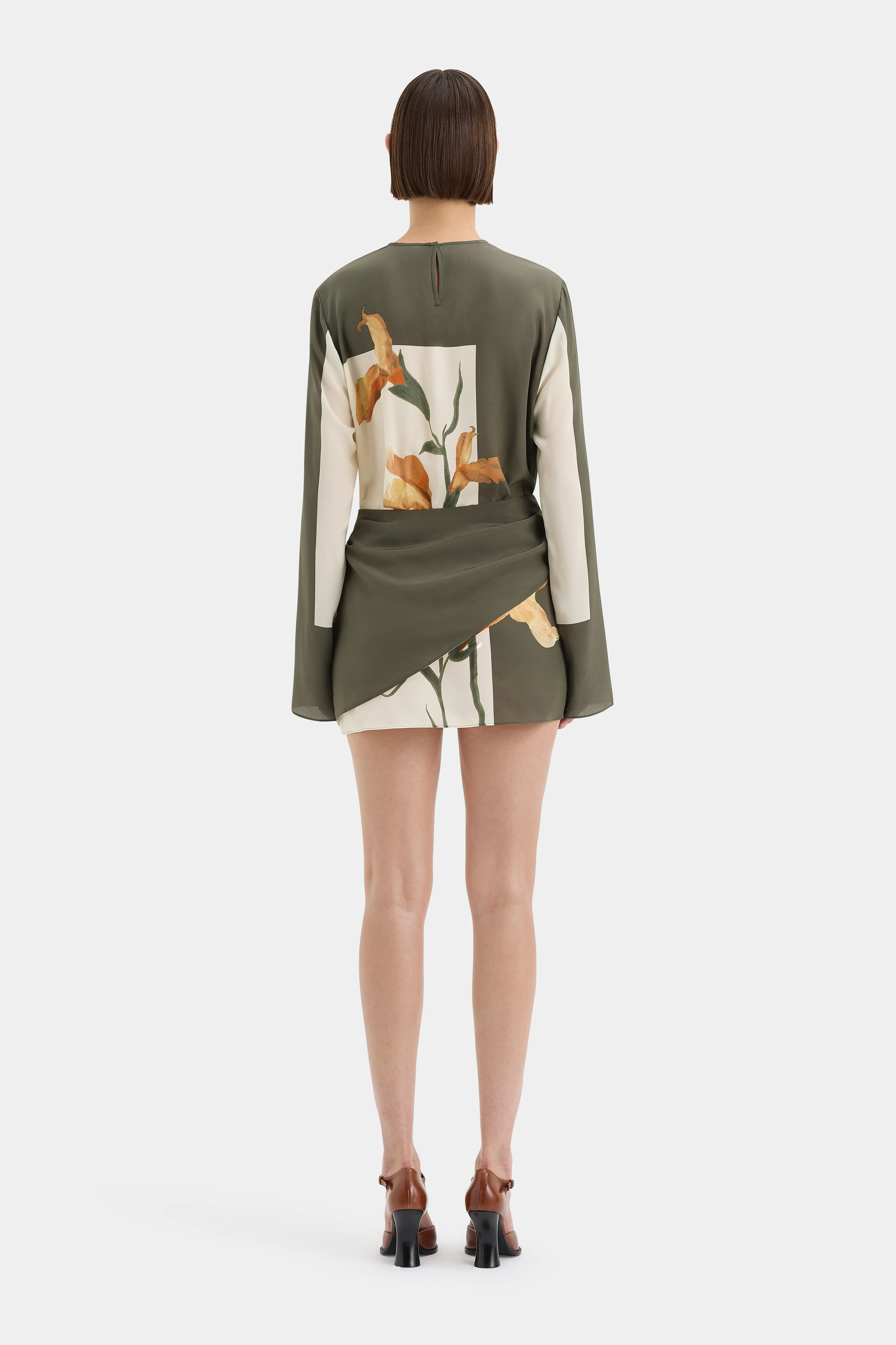 Constance Twist Mini Dress sold by SIR the label product image thumbnail 2