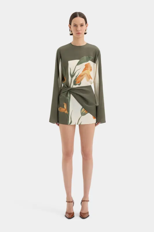 Constance Twist Mini Dress sold by SIR the label