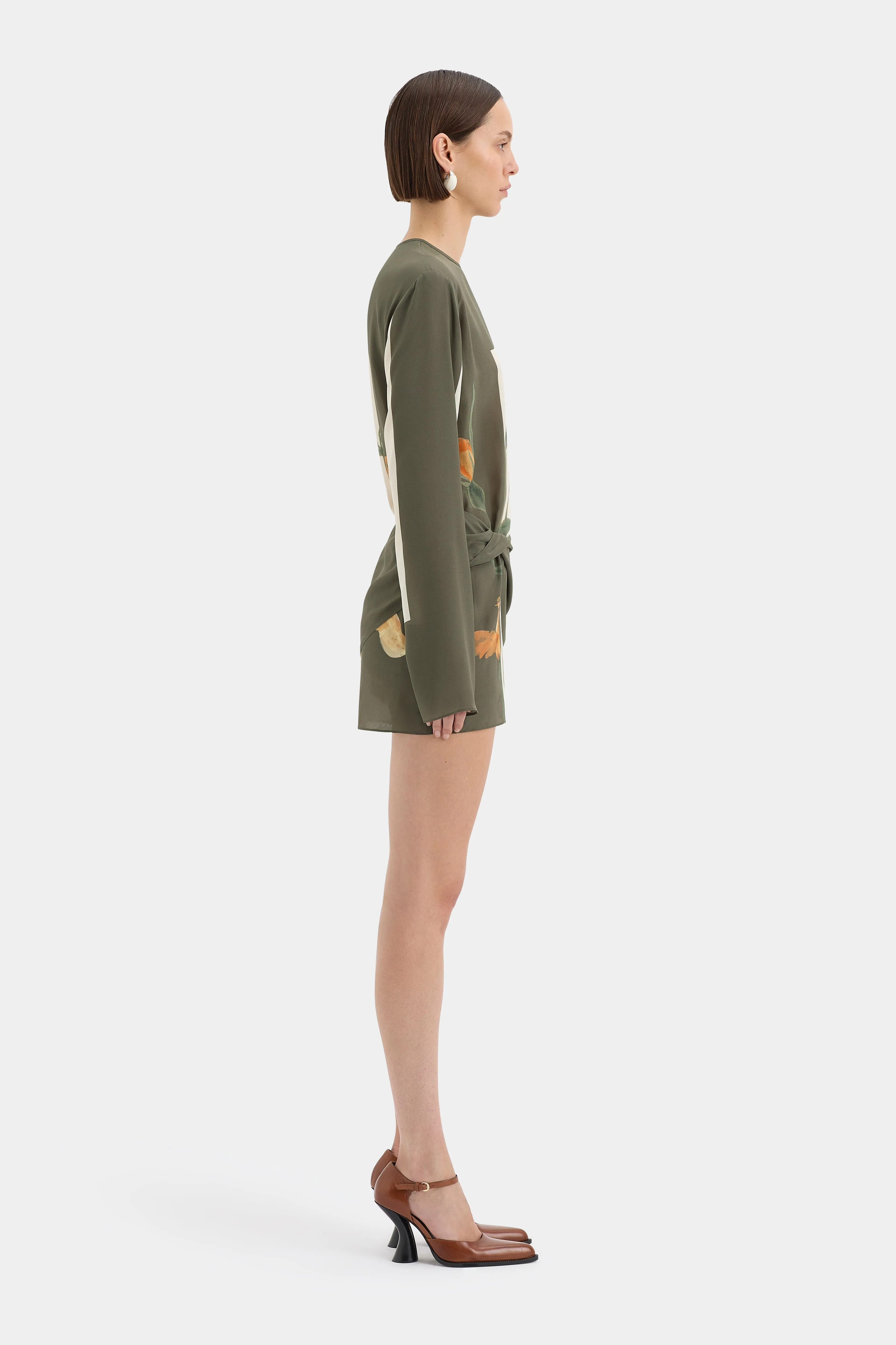 Constance Twist Mini Dress sold by SIR the label product image thumbnail 3