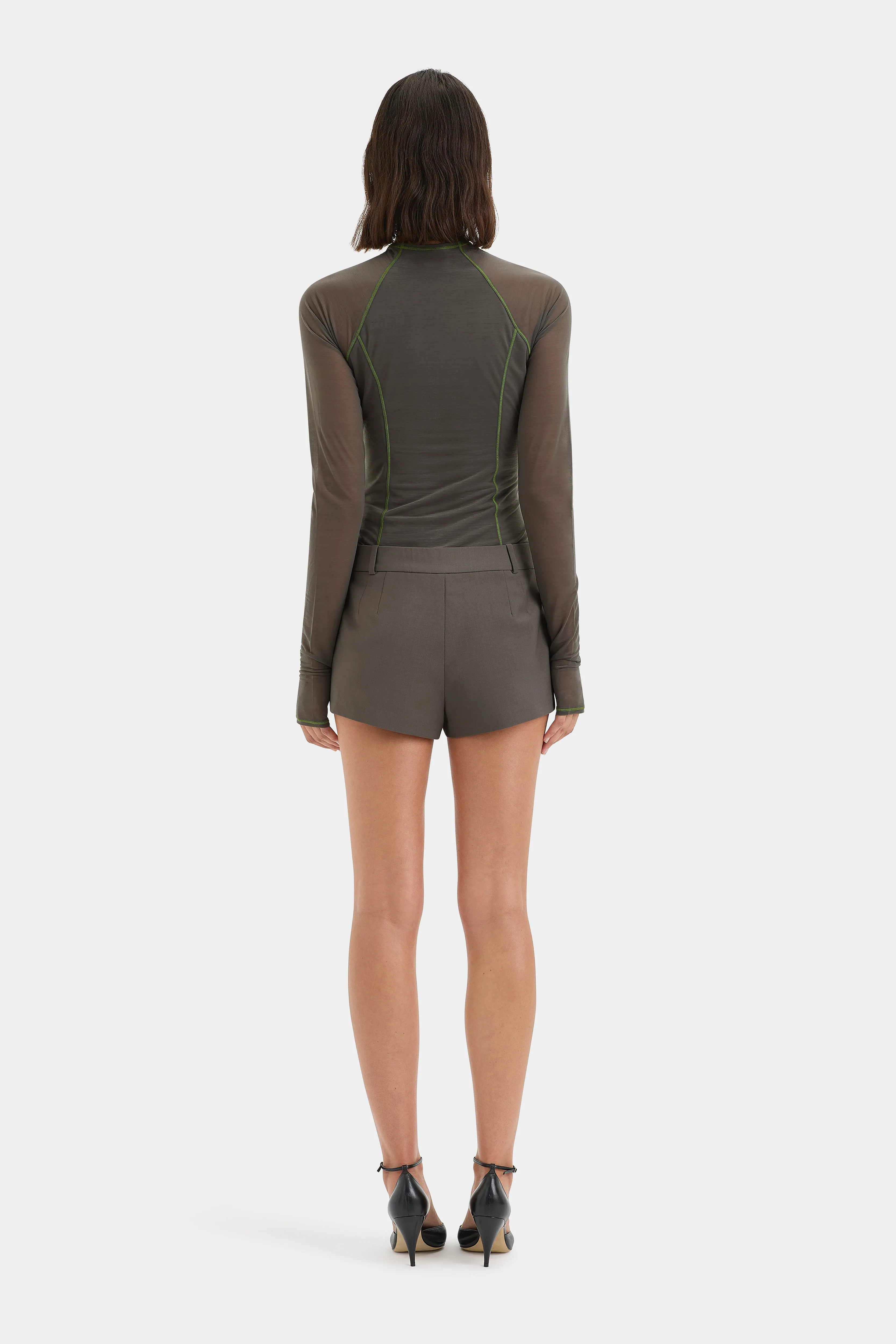 Amaranth Long Sleeve Top sold by SIR the label product image thumbnail 3