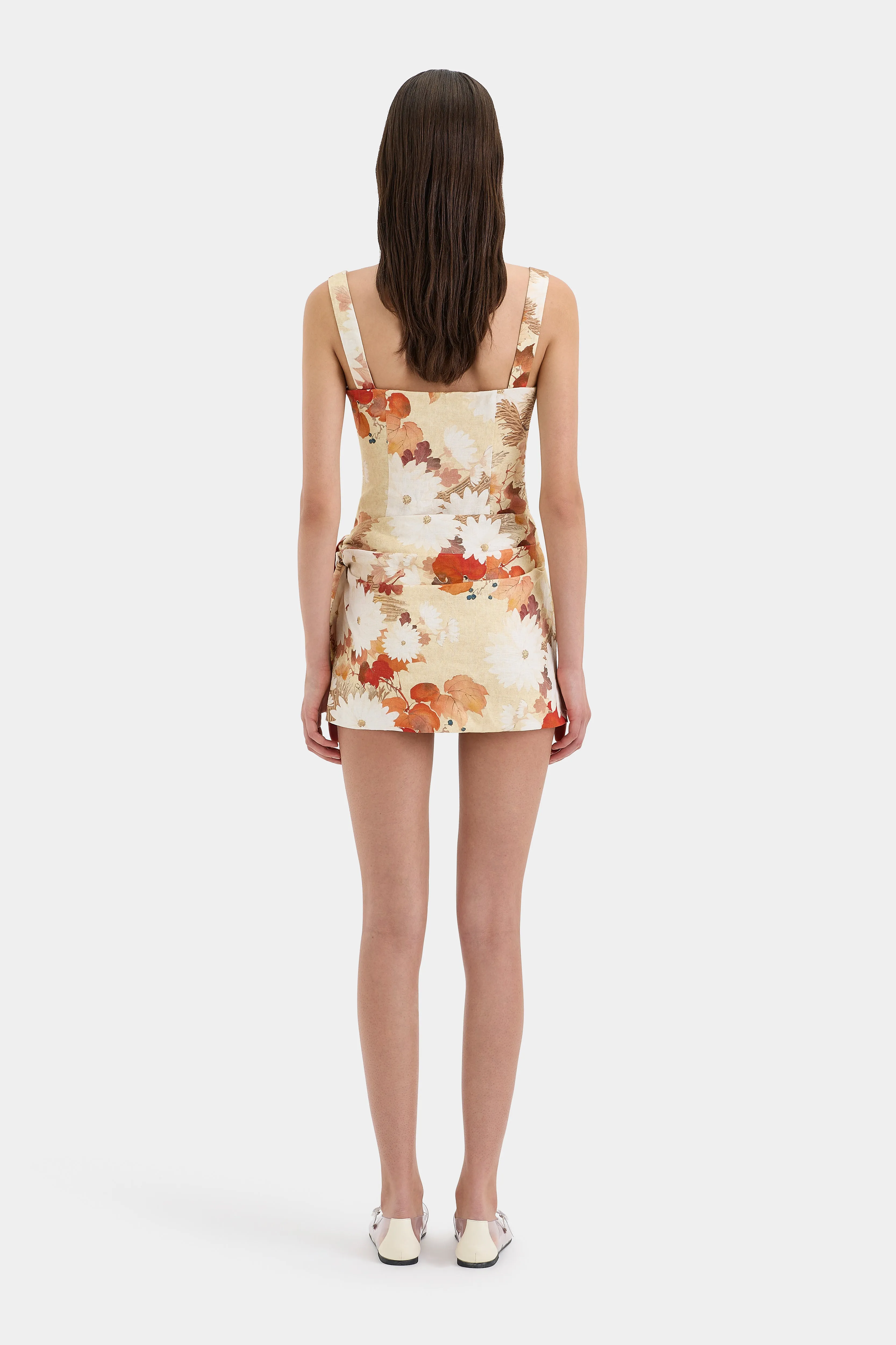 Jessamine Tie Mini Dress sold by SIR the label product image thumbnail 3