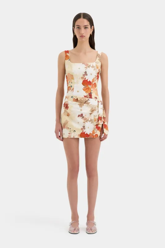 Jessamine Tie Mini Dress sold by SIR the label