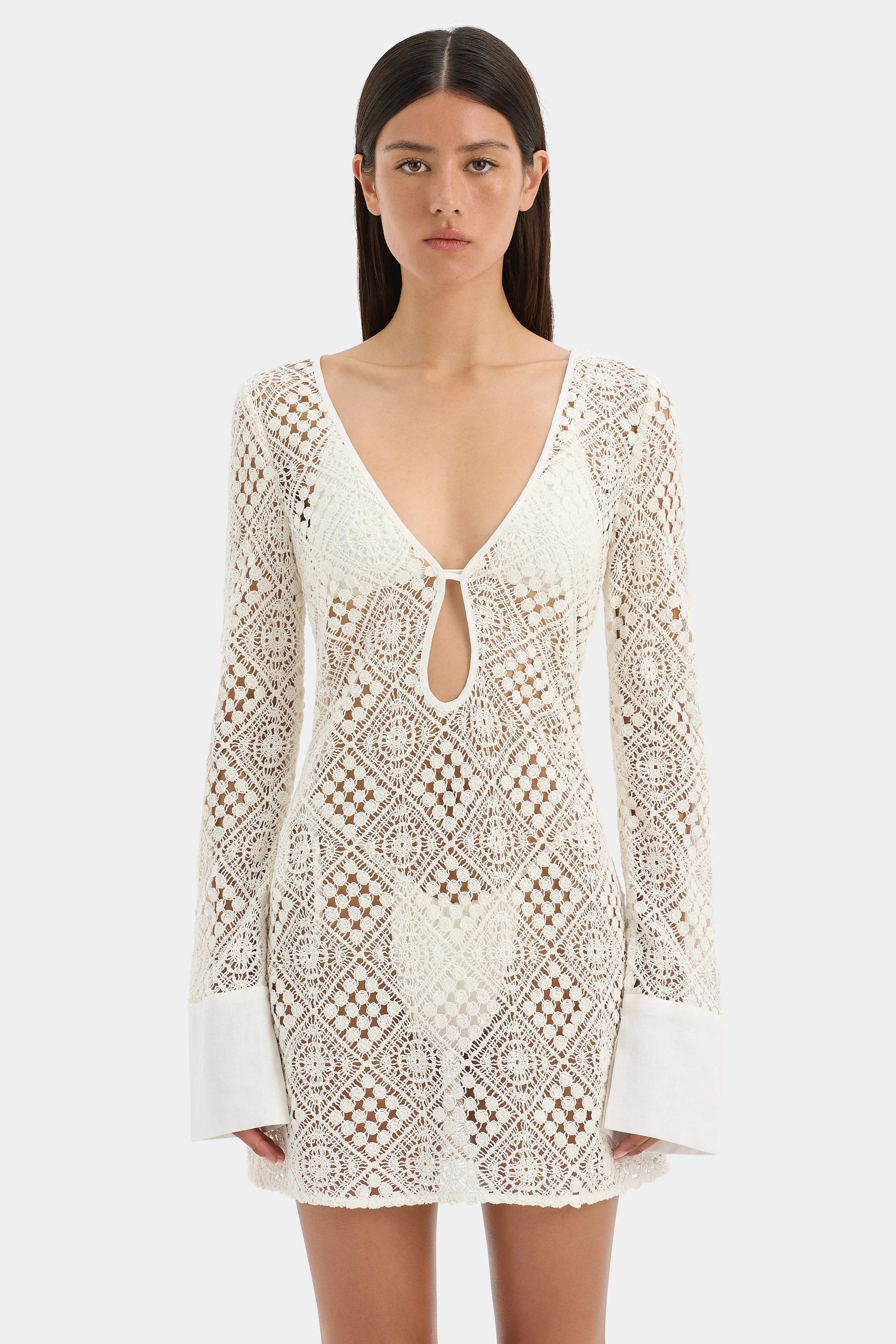 Rayure Mini Dress sold by SIR the label product image thumbnail 4