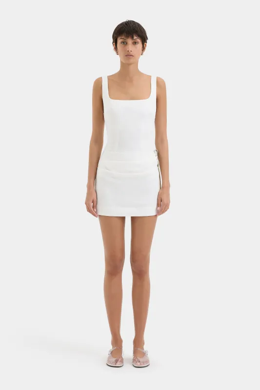 Jessamine Tie Mini Dress sold by SIR the label