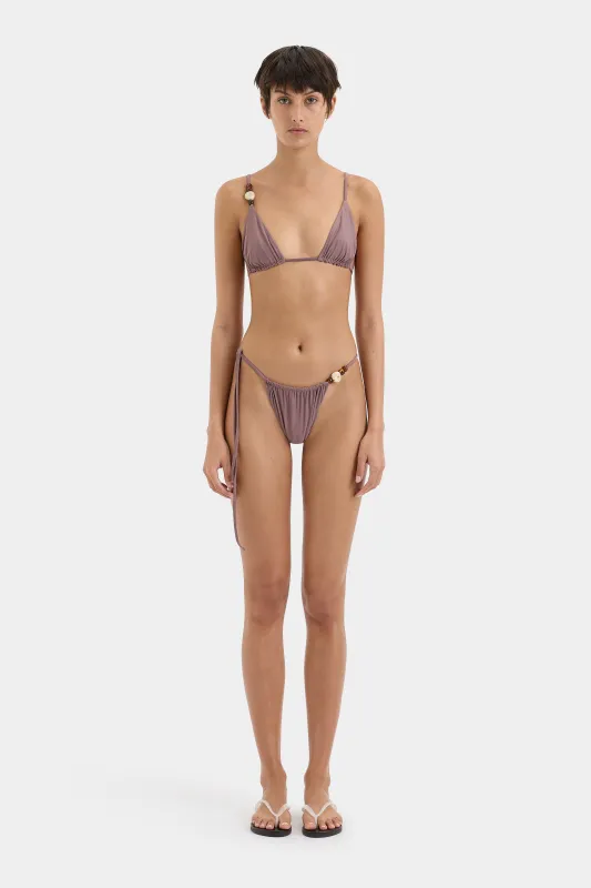 Jeanne Beaded String Brief sold by SIR the label