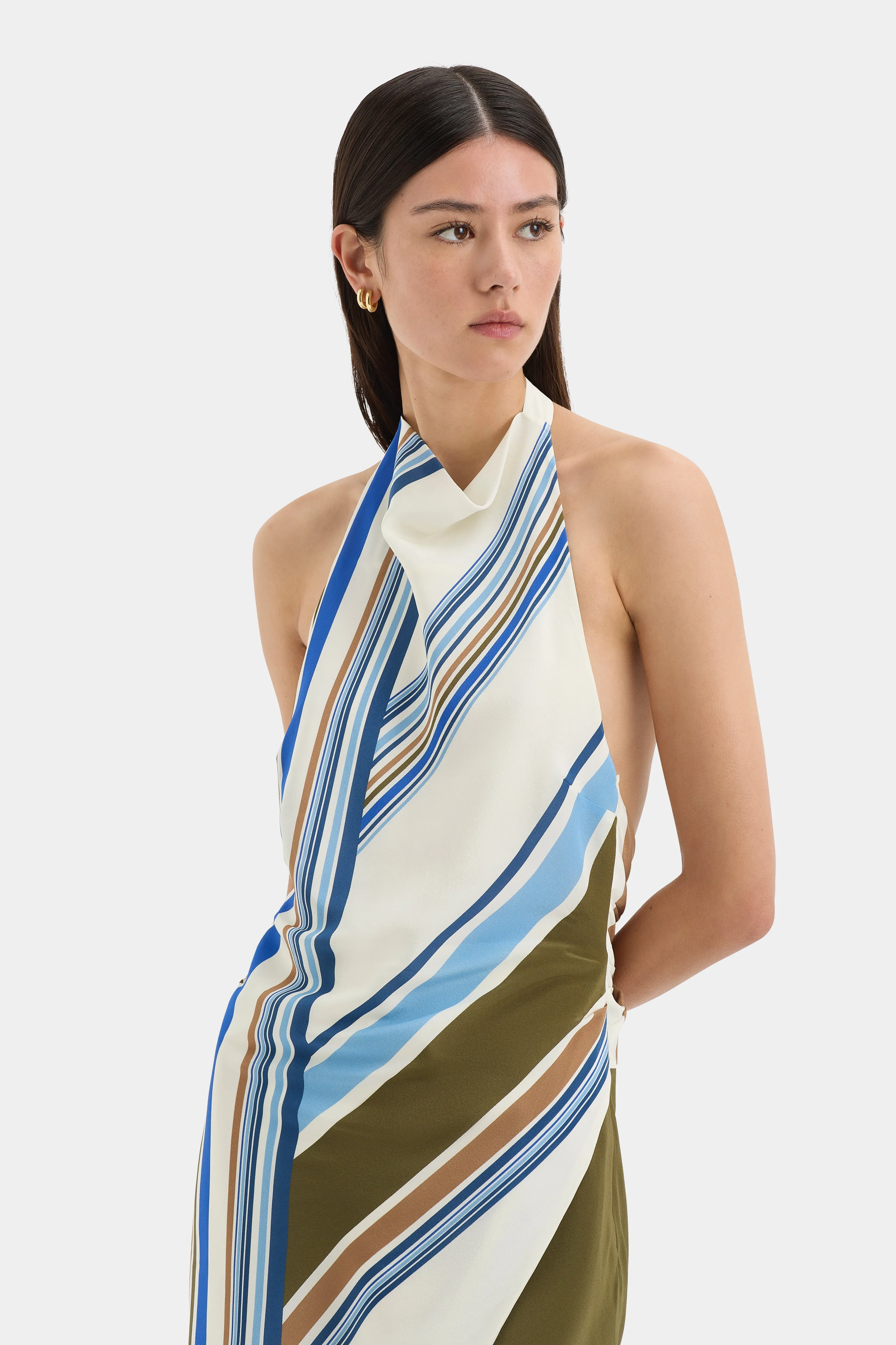 Thistle Halter Mini Dress sold by SIR the label product image thumbnail 5