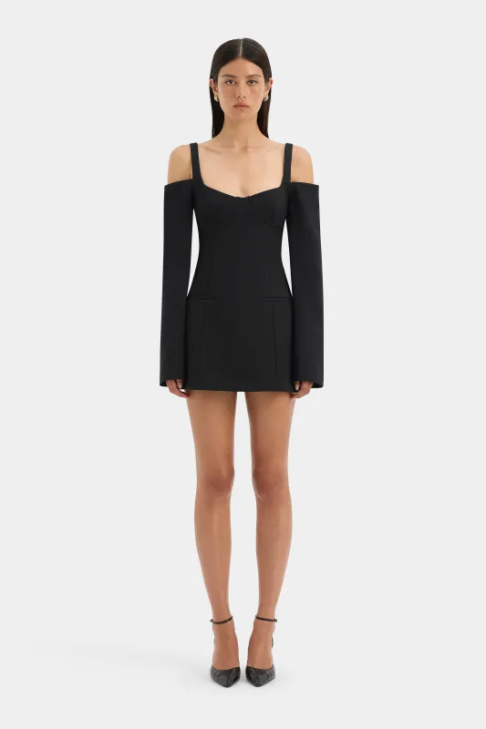 Sandrine Long Sleeve Mini Dress sold by SIR the label