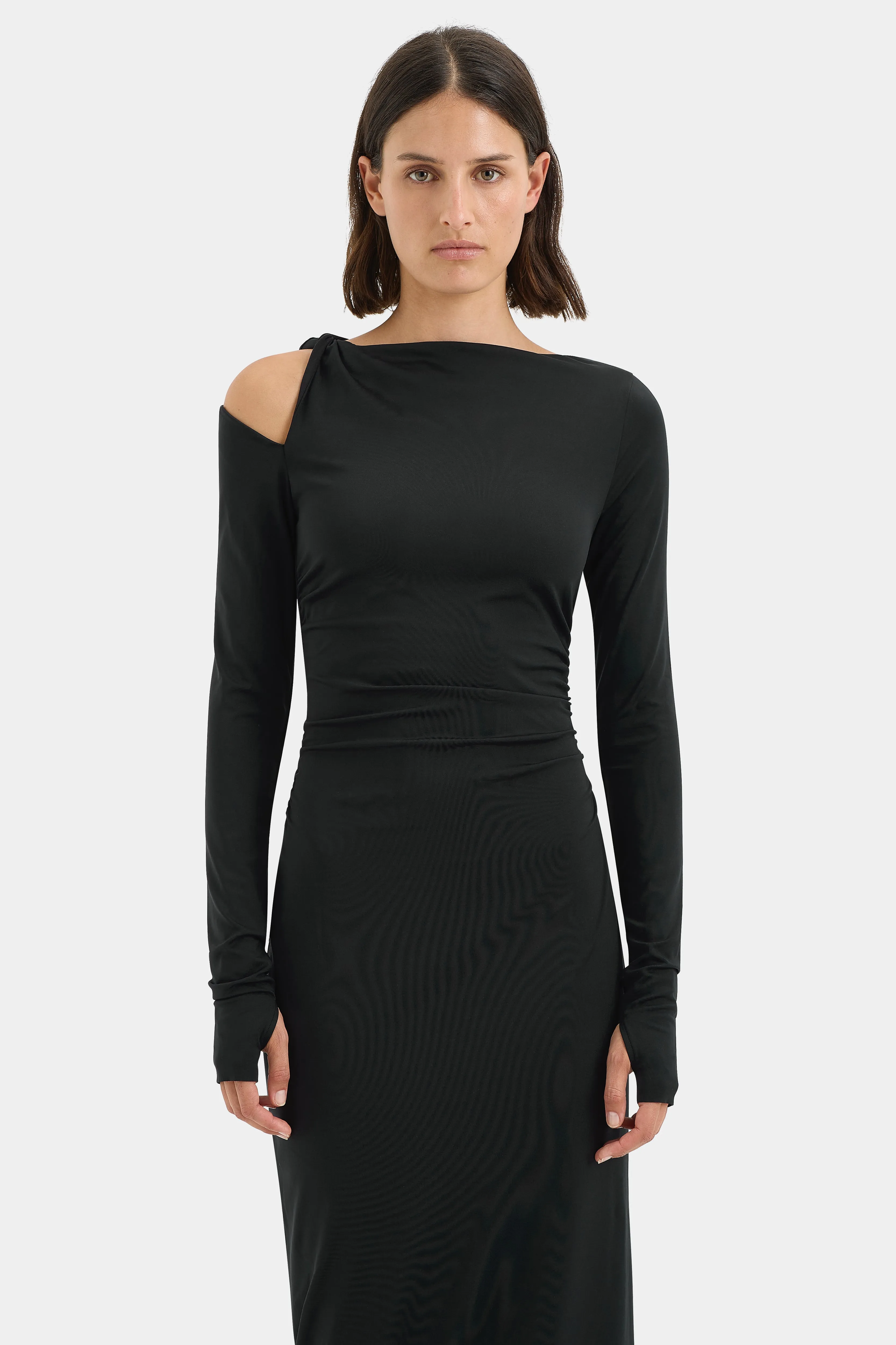 Elm Long Sleeve Midi sold by SIR the label product image thumbnail 4