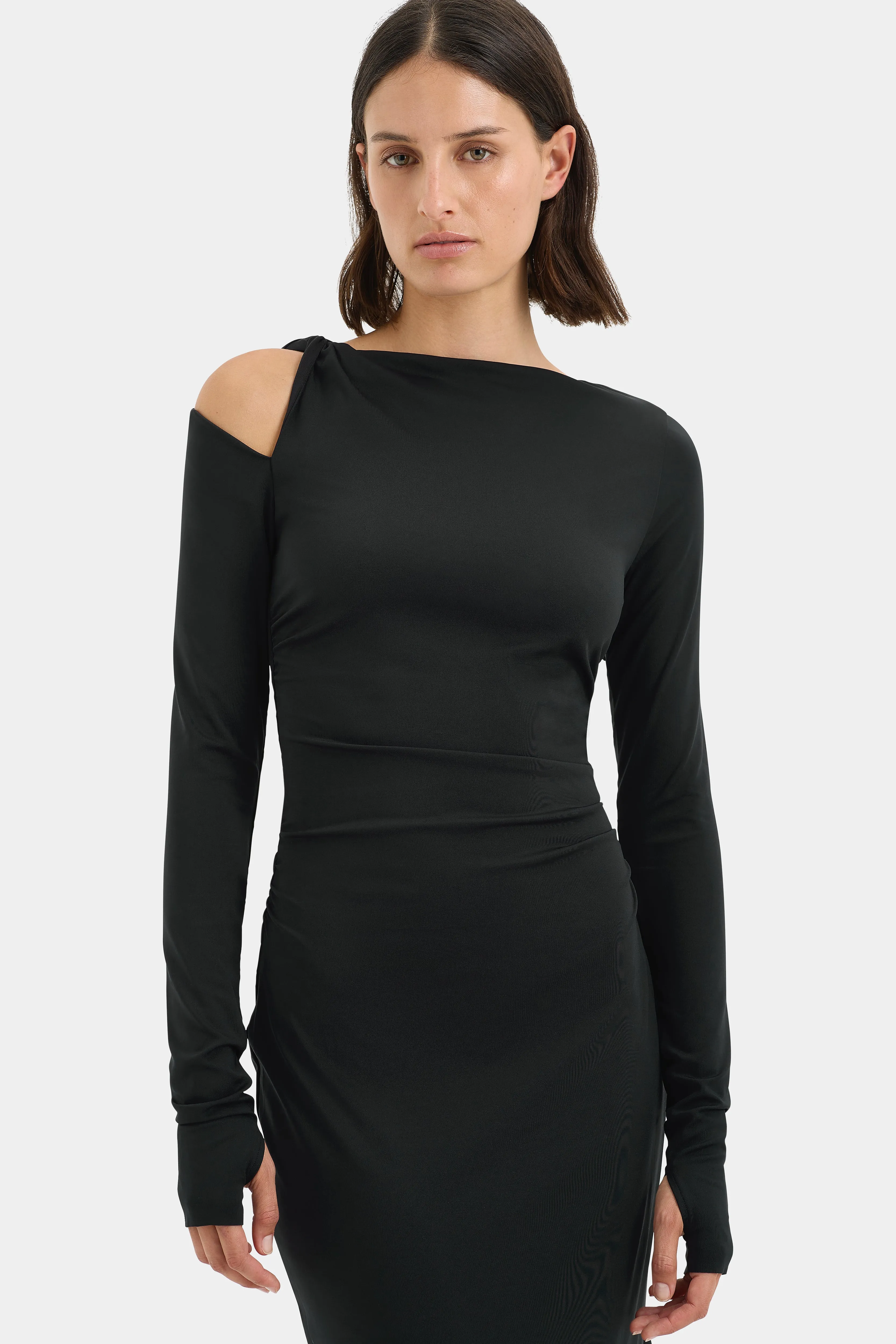 Elm Long Sleeve Midi sold by SIR the label product image thumbnail 5