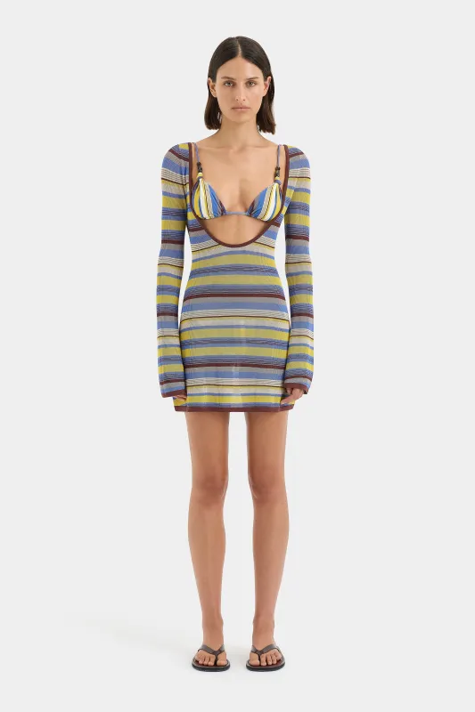 Coastline Mini Dress sold by SIR the label