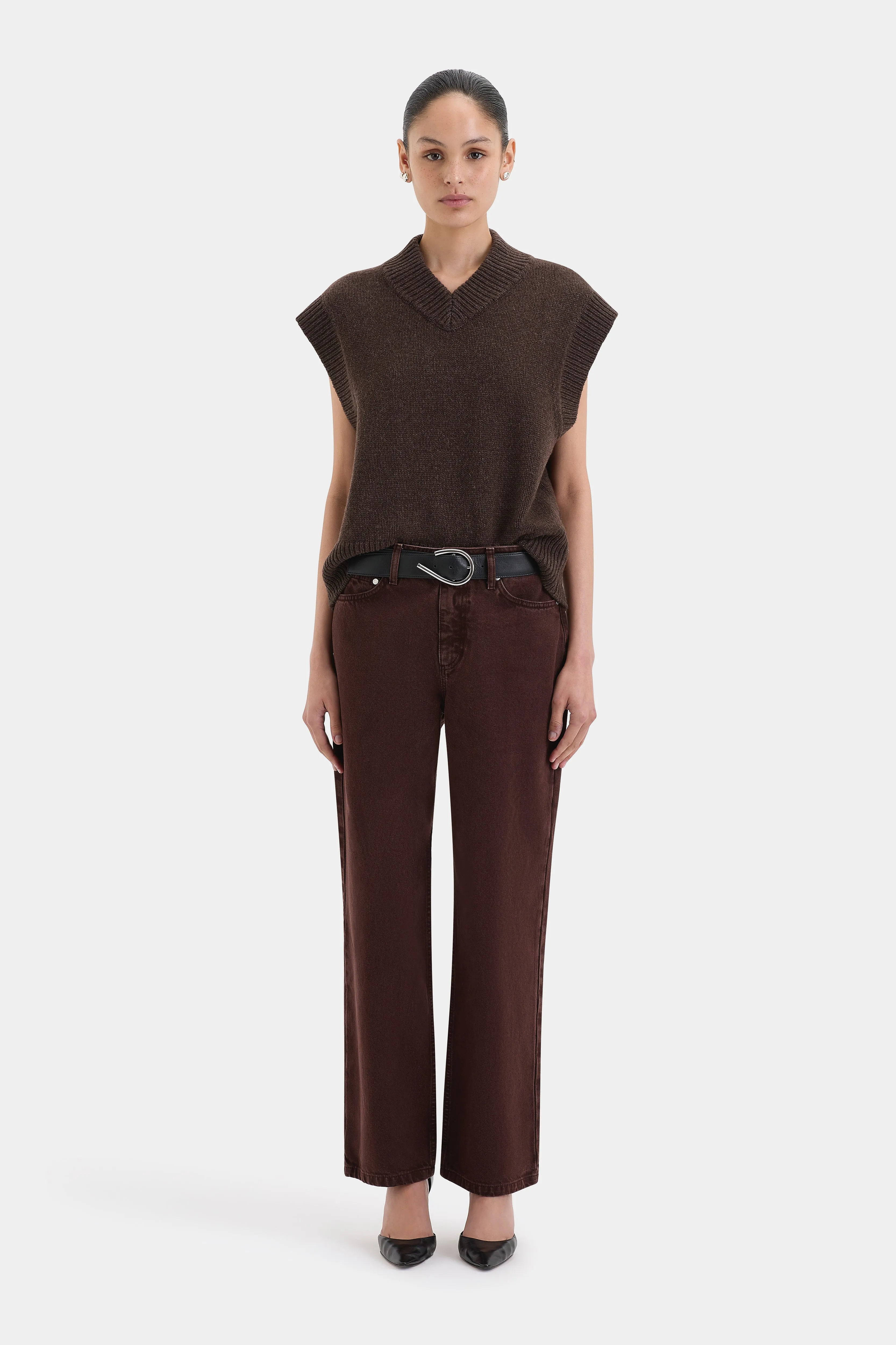 Classic Straight Leg Jean sold by SIR the label