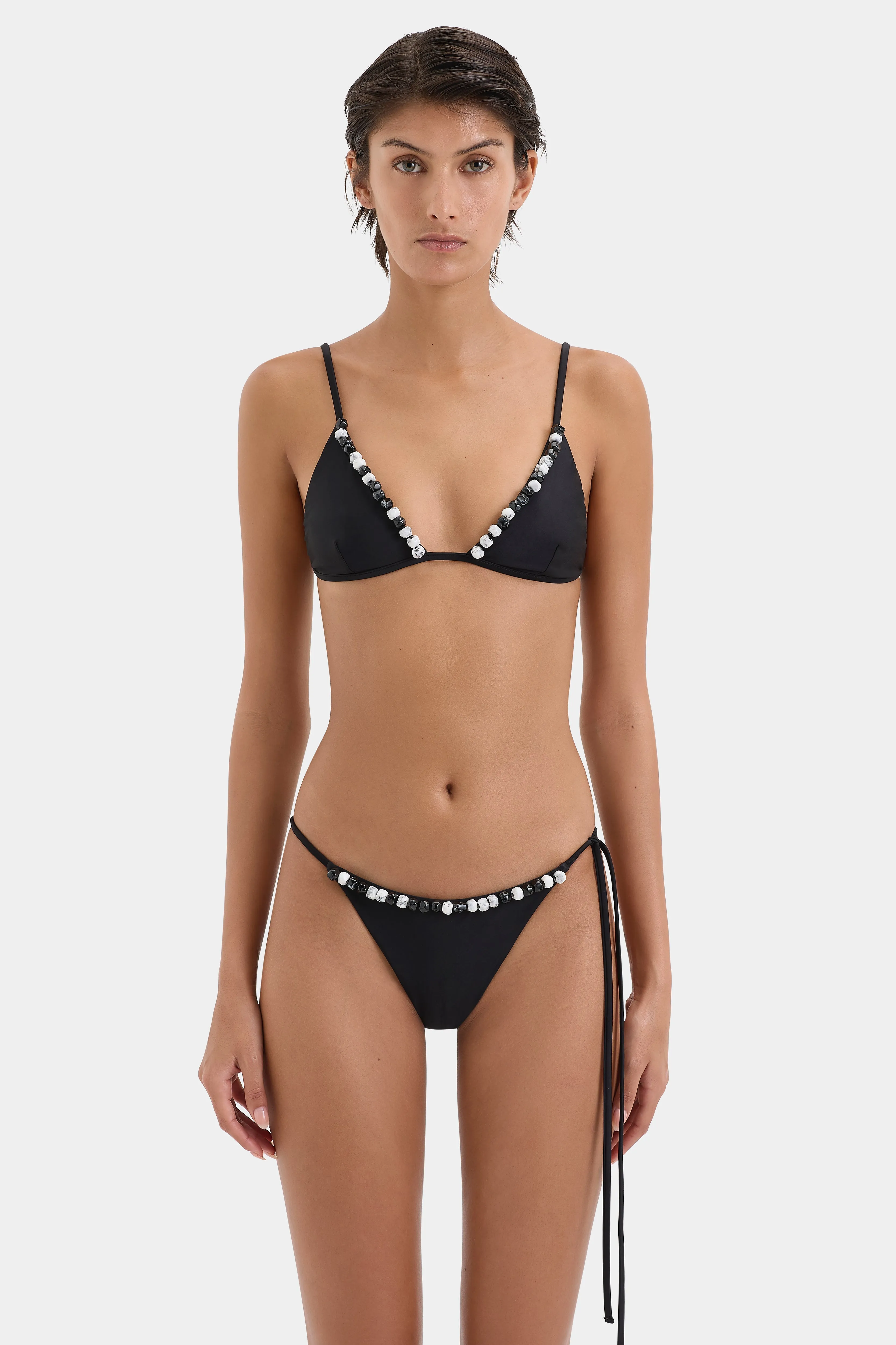 Baci Beaded String Top sold by SIR the label