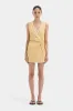 Carlotta Wrap Mini Dress sold by SIR the label