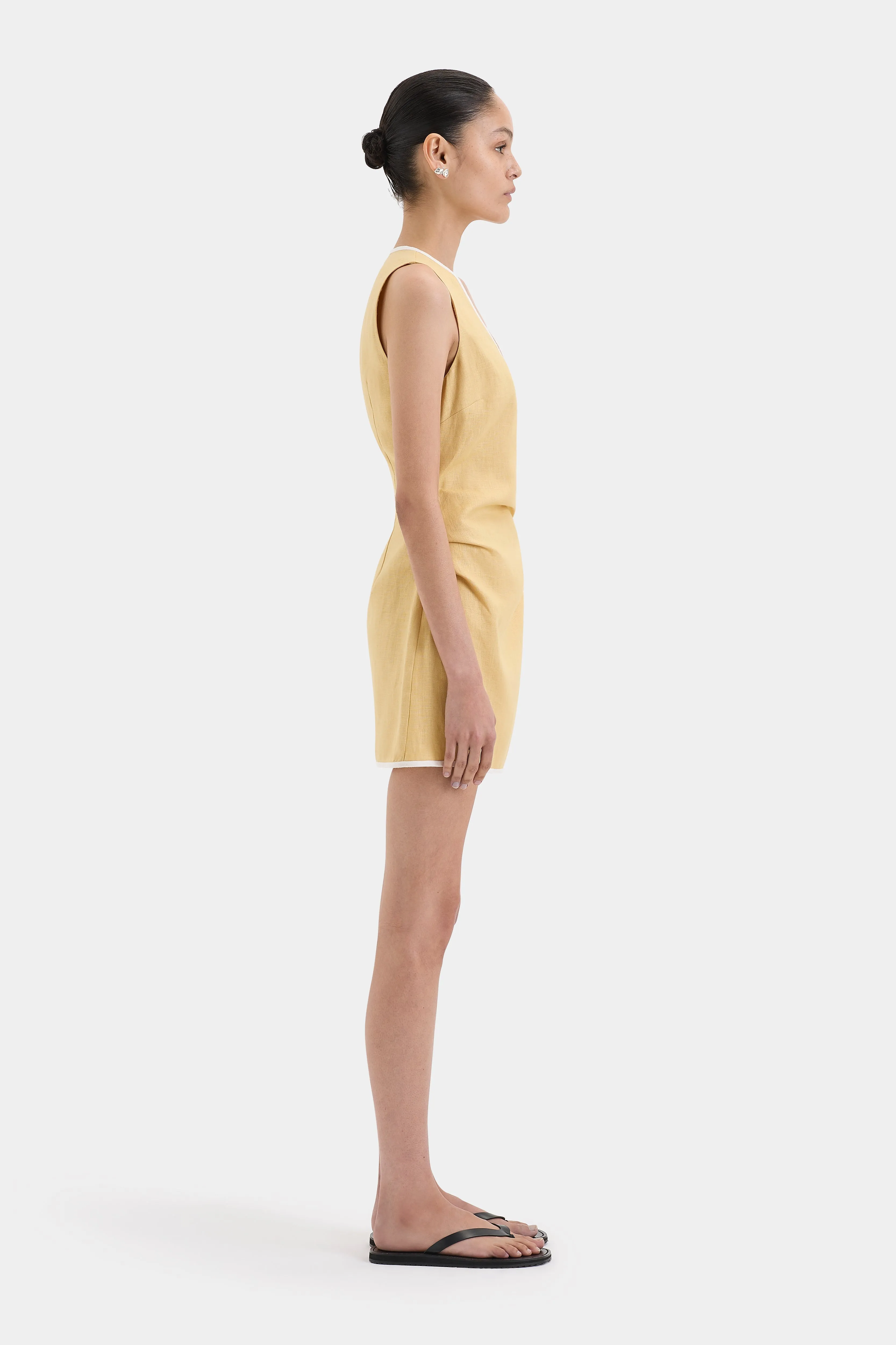 Carlotta Wrap Mini Dress sold by SIR the label product image thumbnail 4