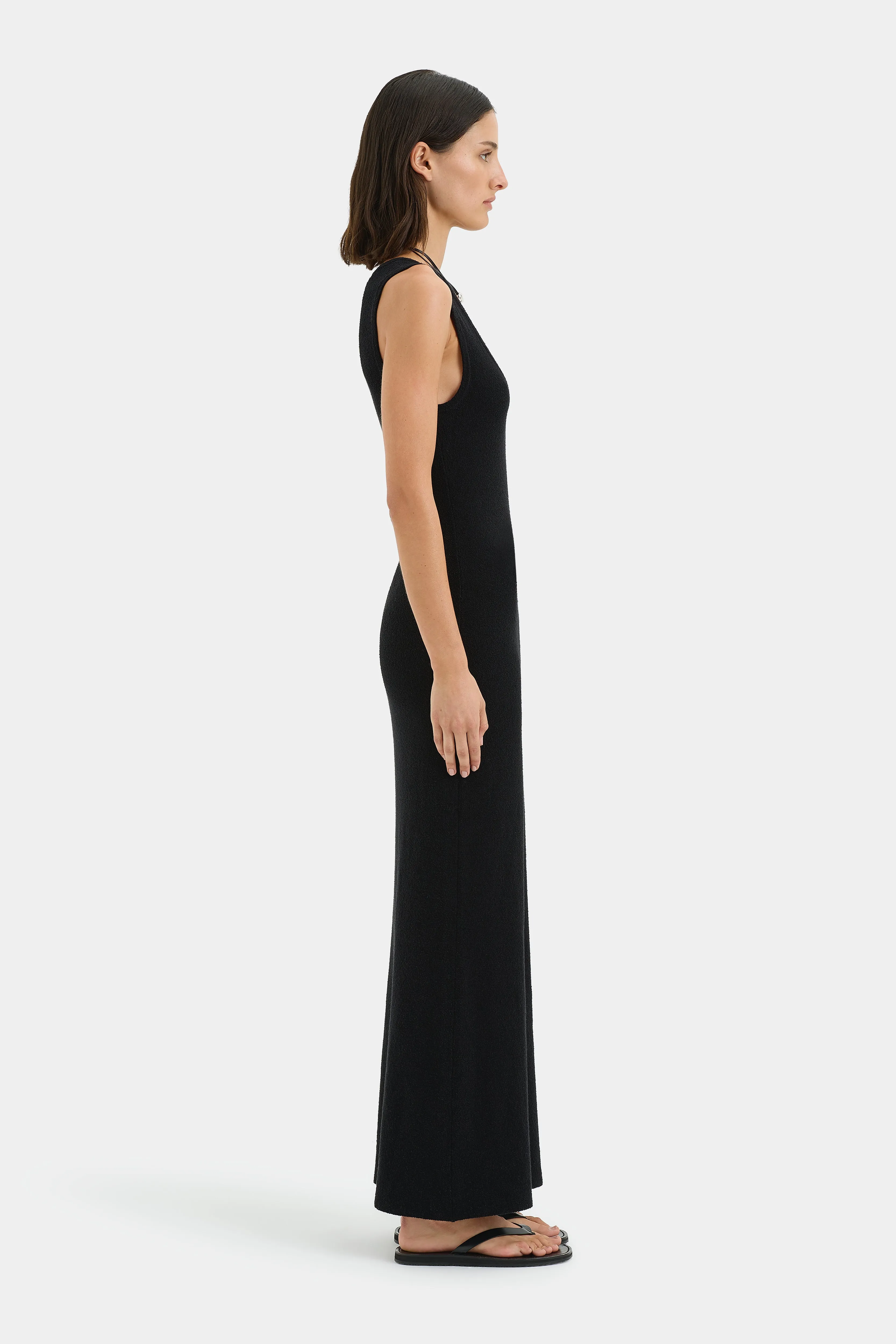 Chiara Scoop Neck Dress sold by SIR the label product image thumbnail 3
