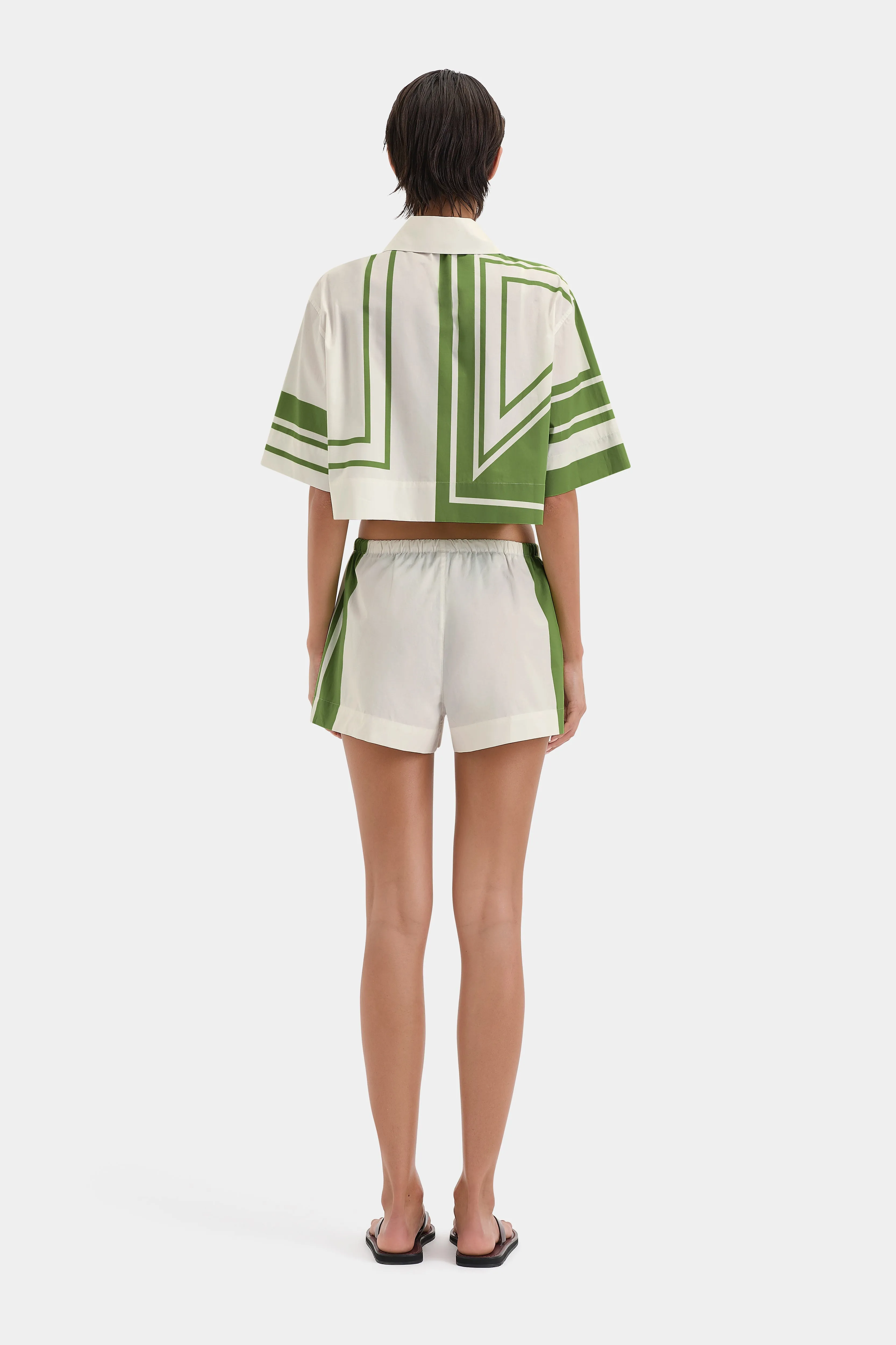 Carlo Cropped Shirt sold by SIR the label product image thumbnail 3