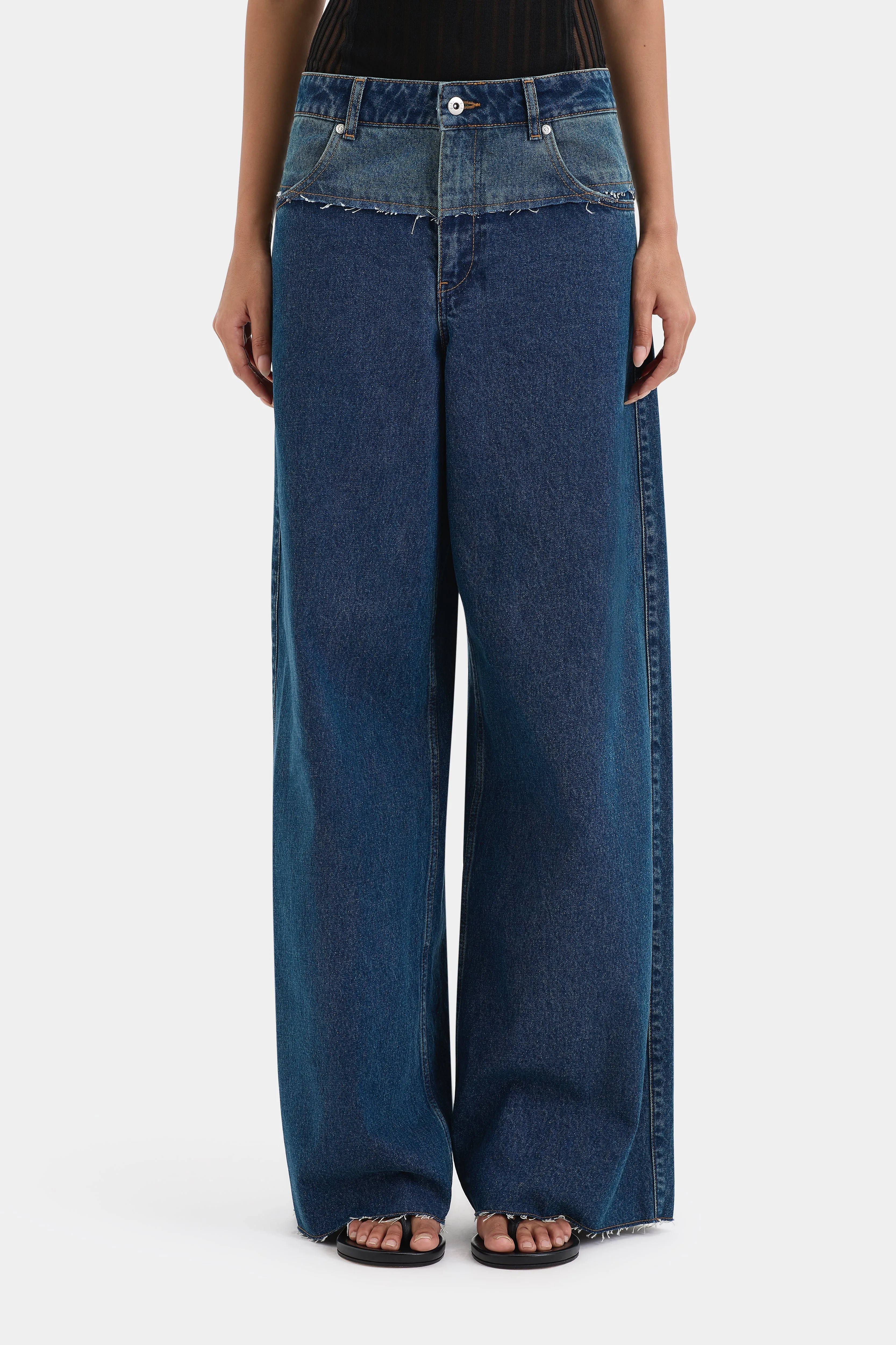 Luna Wide Leg Jean sold by SIR the label product image thumbnail 4