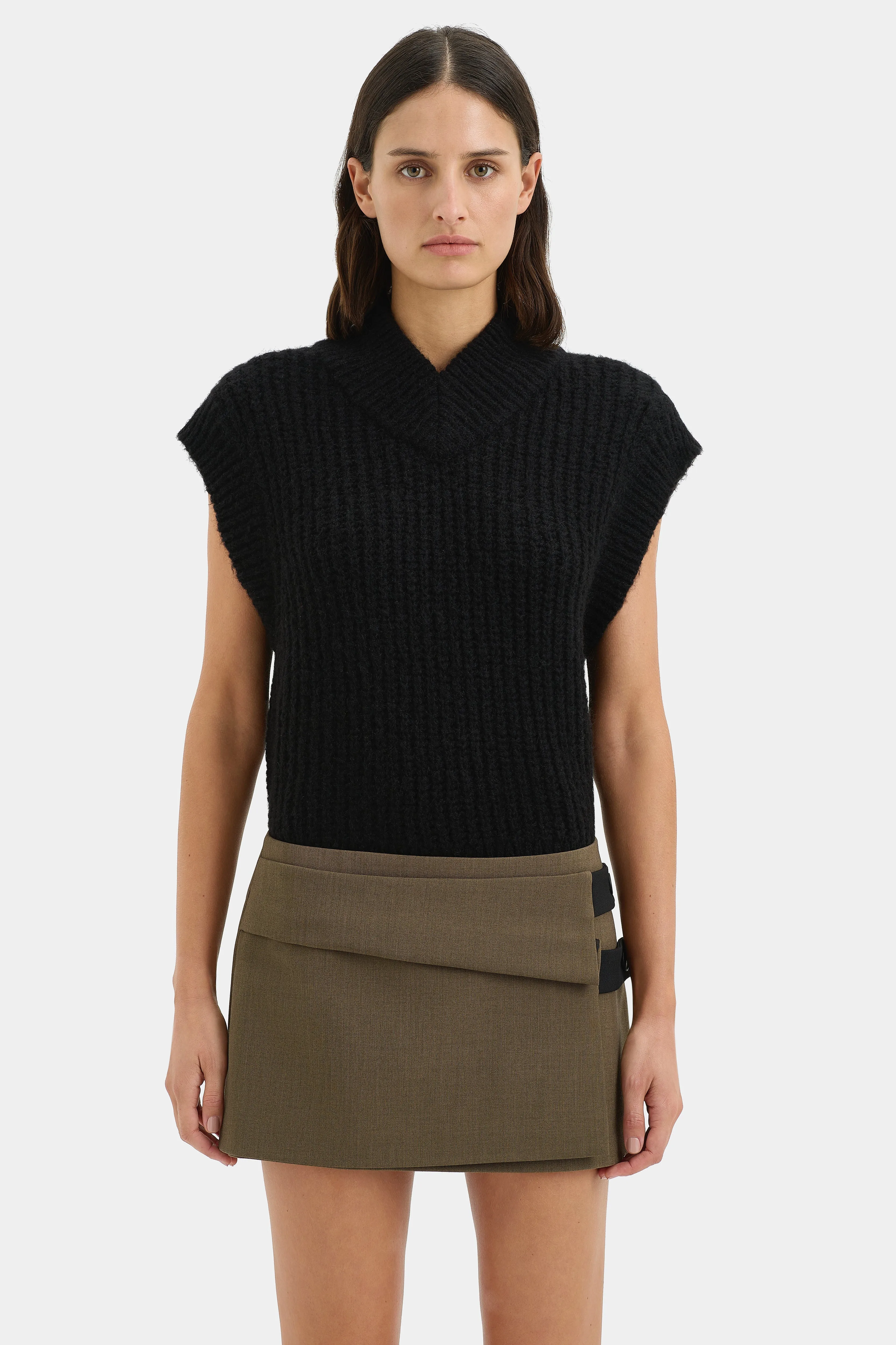Sartoria Mini Skirt sold by SIR the label product image thumbnail 4