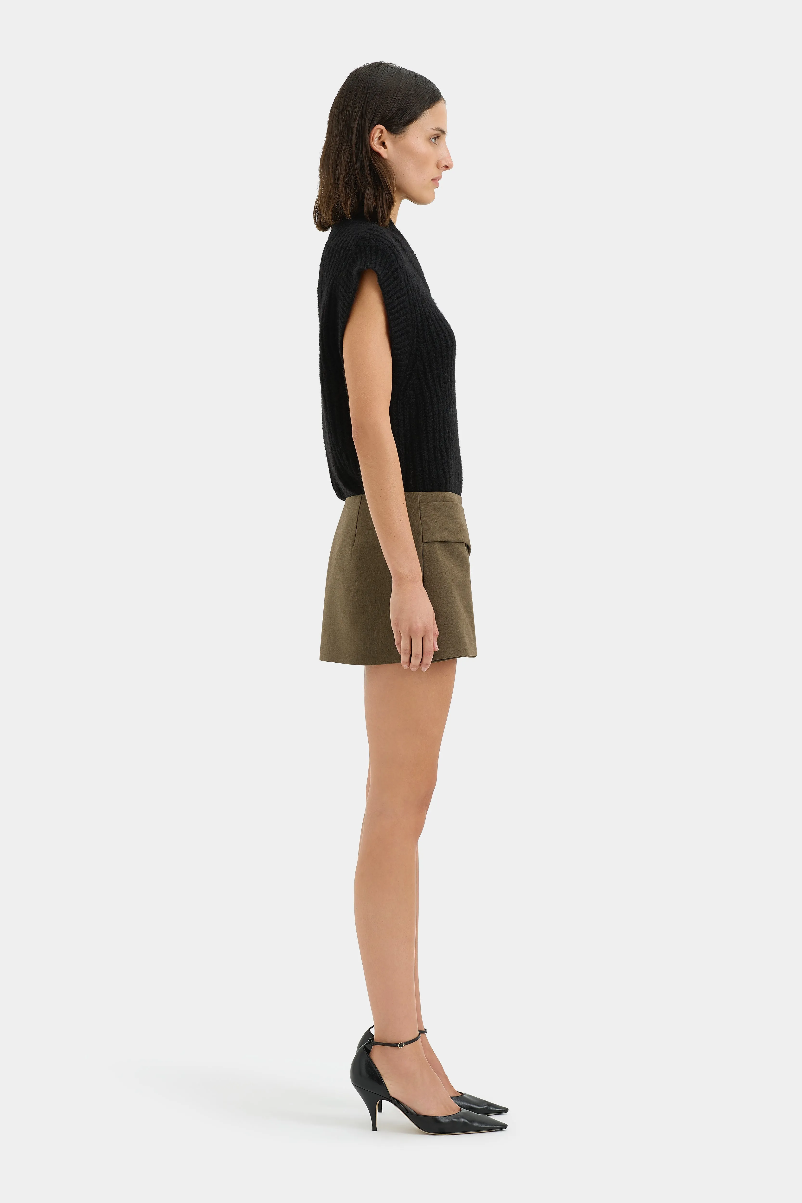 Sartoria Mini Skirt sold by SIR the label product image thumbnail 3
