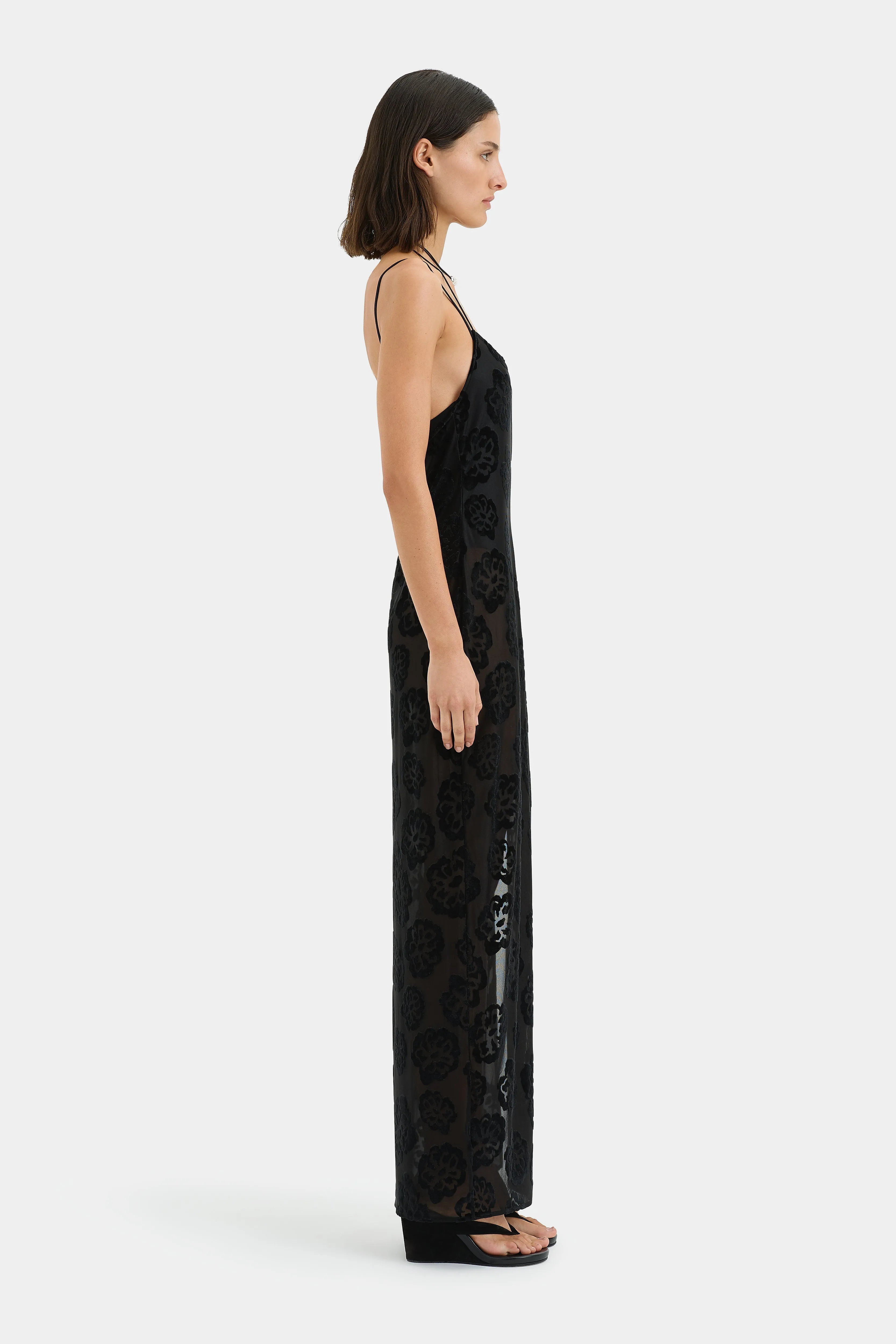 Vittoria Midi Dress sold by SIR the label product image thumbnail 4
