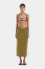 Cascina Wrap Skirt sold by SIR the label