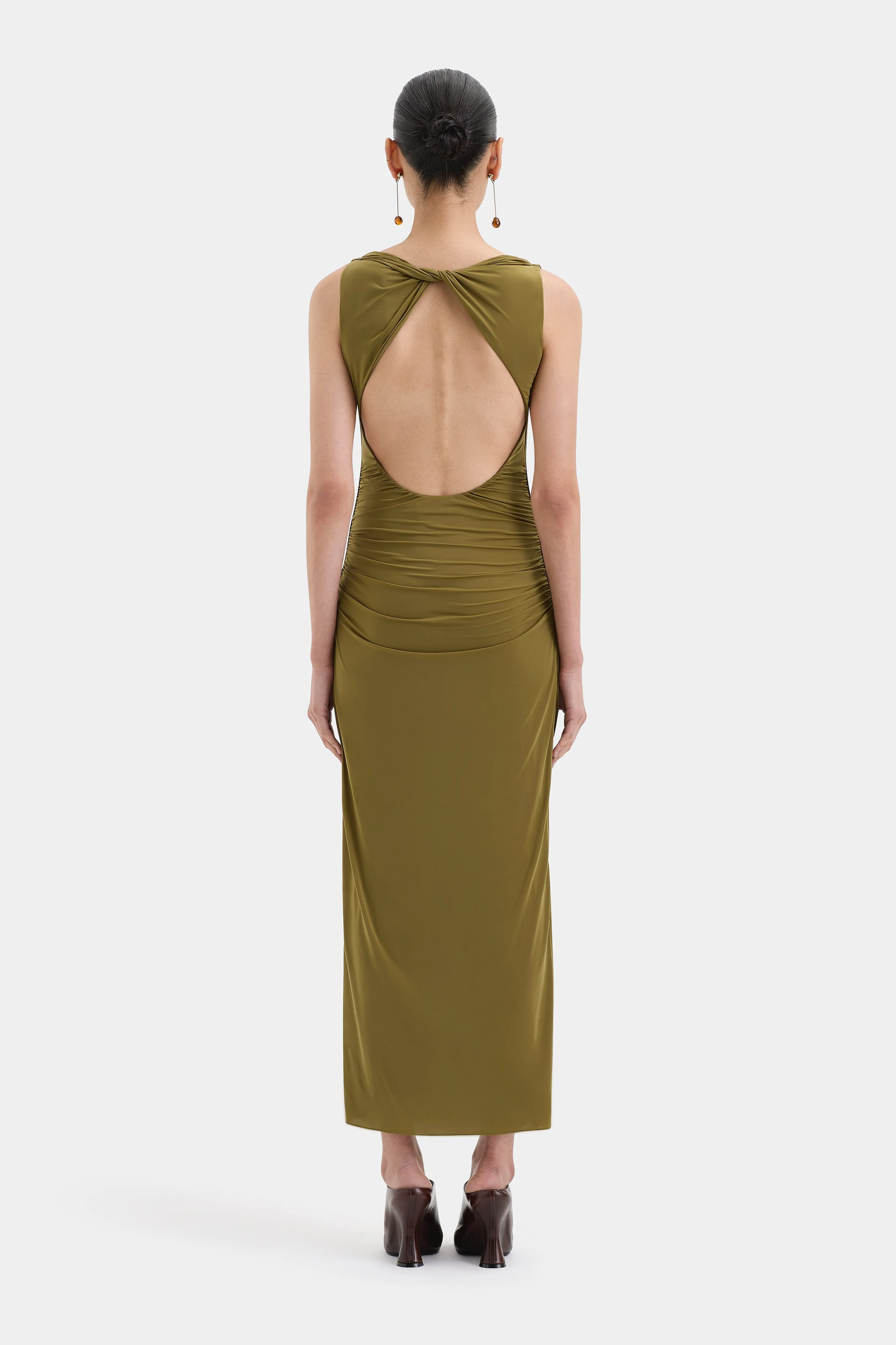 Cascina Twist Midi Dress sold by SIR the label product image thumbnail 2
