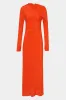 Fresca Gathered Midi Dress sold by SIR the label