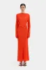 Fresca Gathered Midi Dress sold by SIR the label