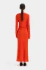 Fresca Gathered Midi Dress sold by SIR the label