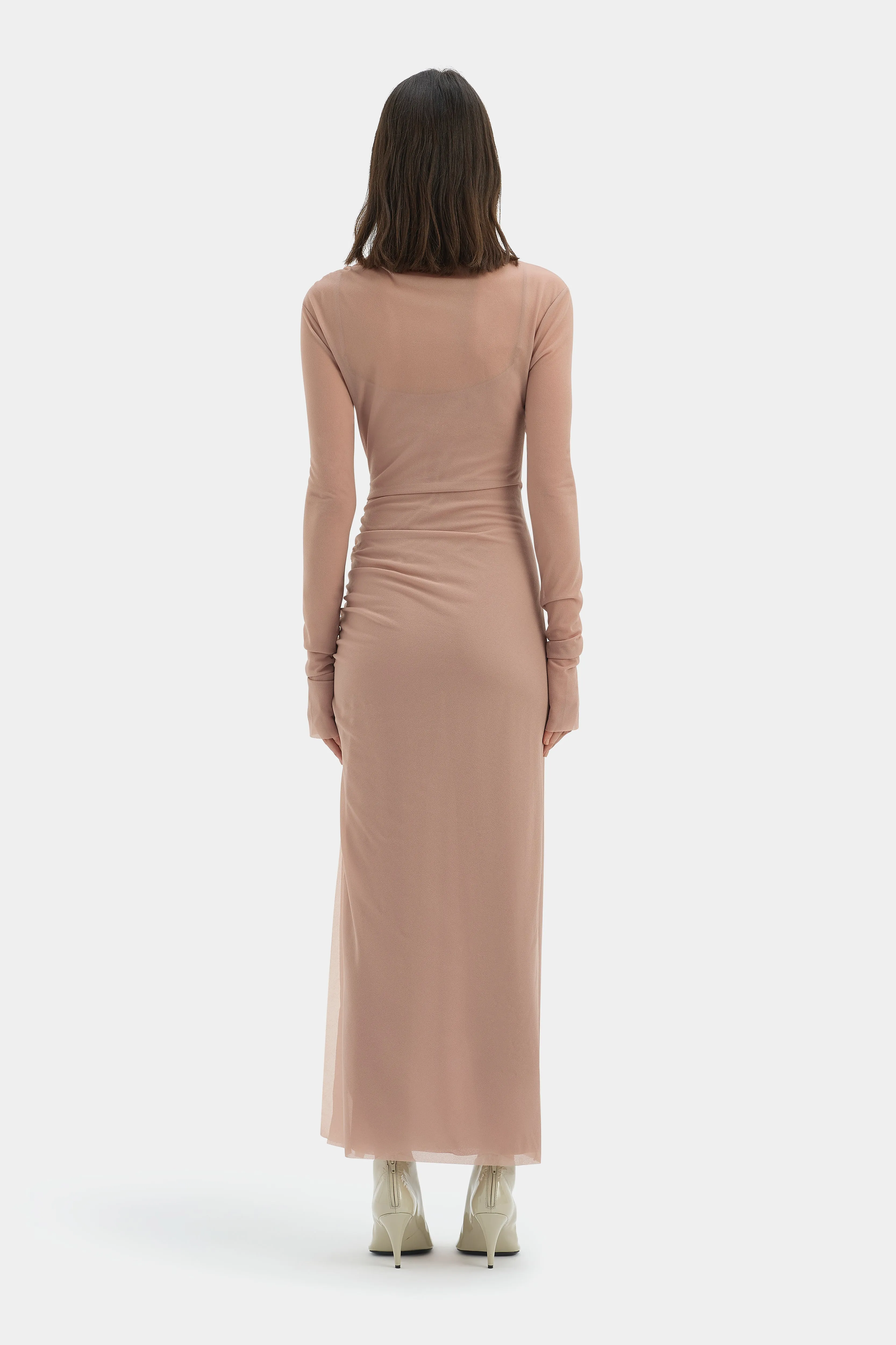 Ruby Draped Gown sold by SIR the label product image thumbnail 2