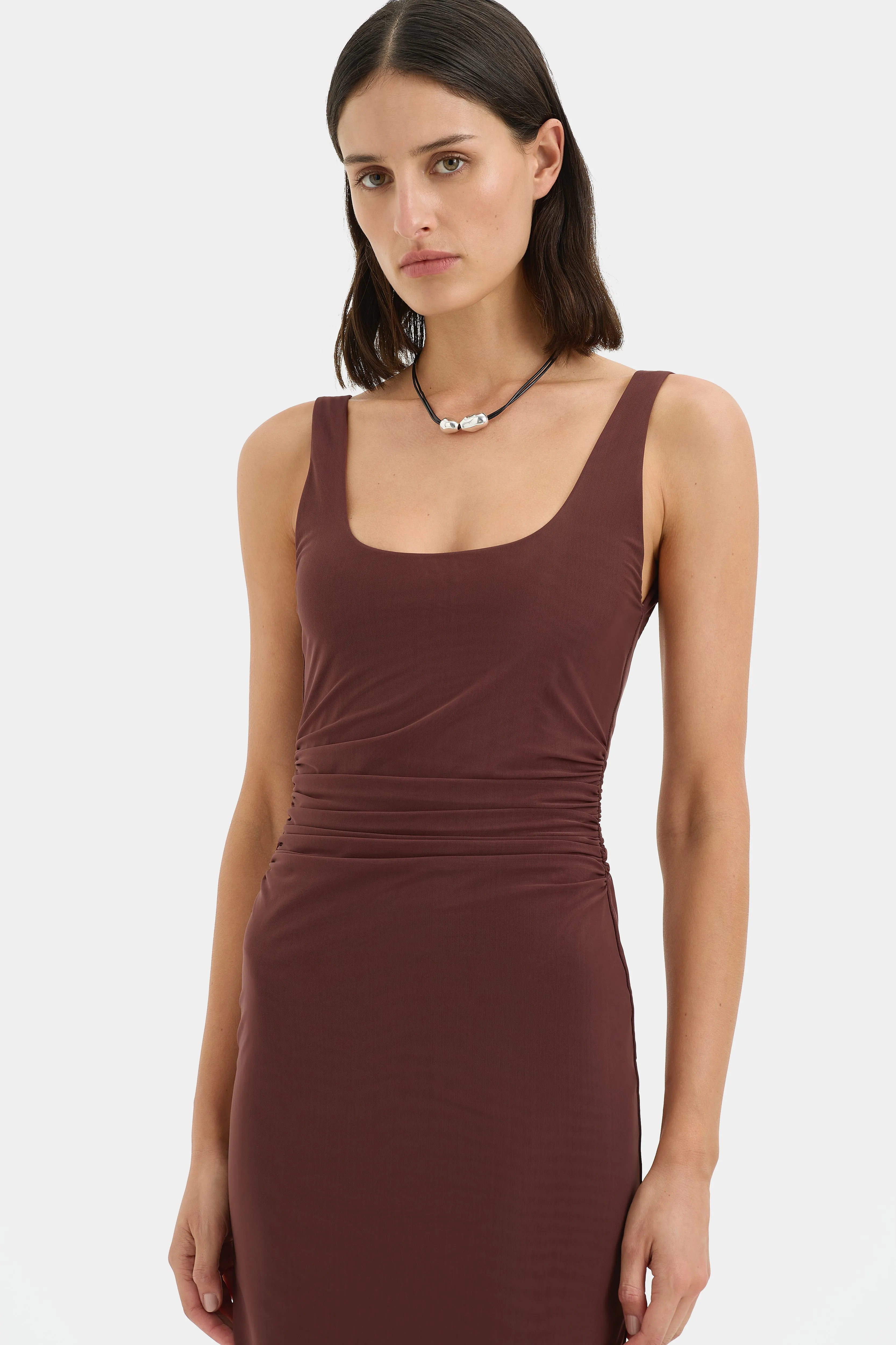 Jacques Twist Midi Dress sold by SIR the label product image thumbnail 5