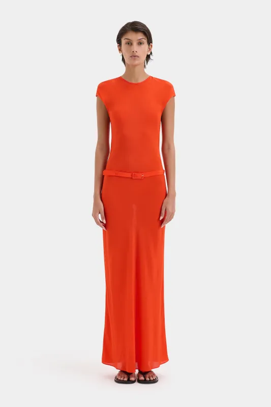 Fresca Belted Midi Dress sold by SIR the label