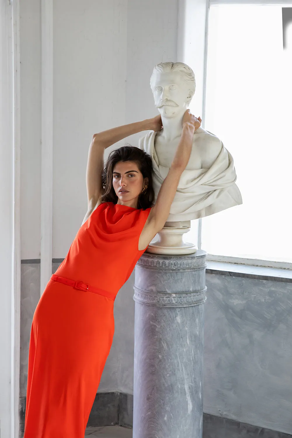 Fresca Belted Midi Dress sold by SIR the label product image thumbnail 2