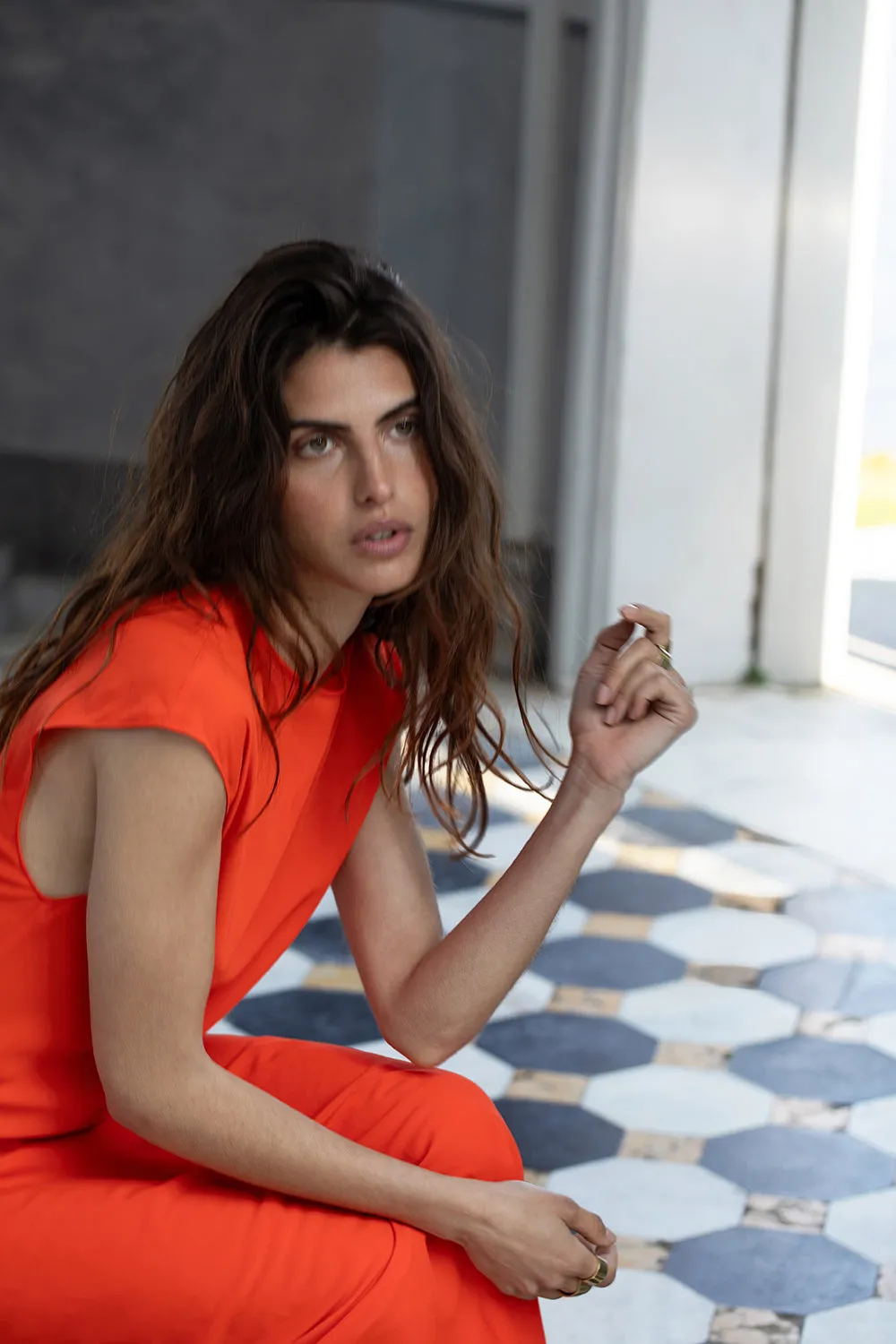 Fresca Belted Midi Dress sold by SIR the label product image thumbnail 5